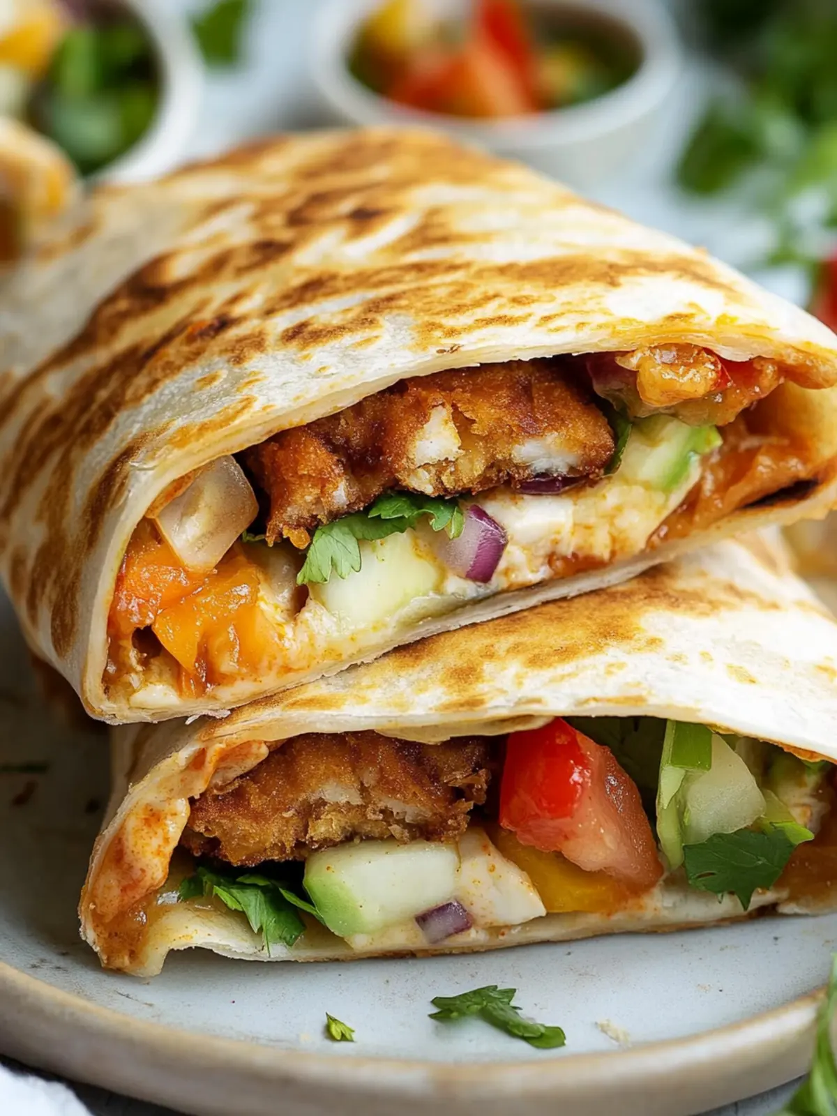 Ultimate Air Fryer Crunch Wraps: Crispy Flavor in Every Bite 2 Air Fryer Crunch Wraps