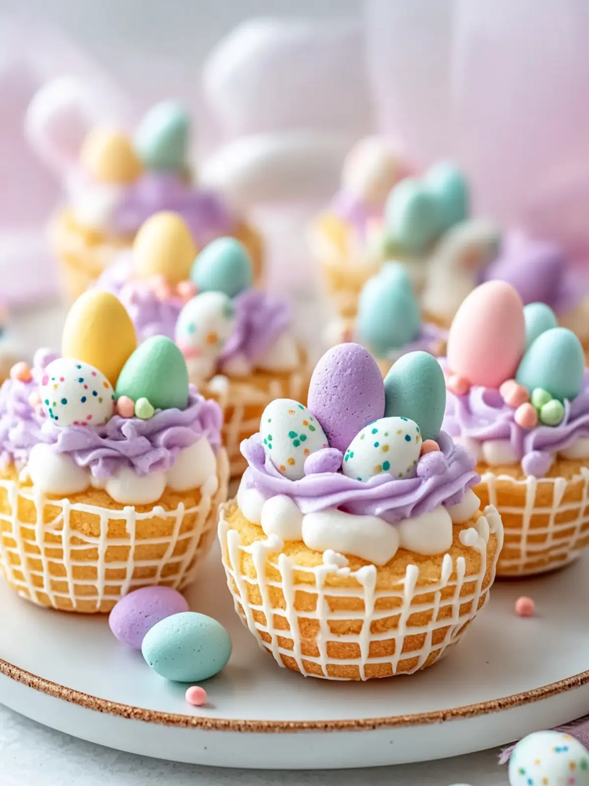 Sweet Easter Basket Sugar Cookie Cups Your Family Will Love 4 Easter Basket Sugar Cookie Cups