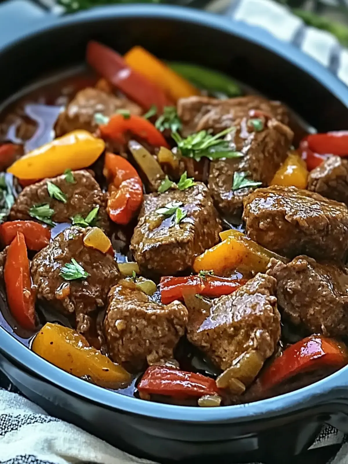 Crockpot Pepper Steak: Ultimate Comfort Food Made Easy 3 Crockpot Pepper Steak