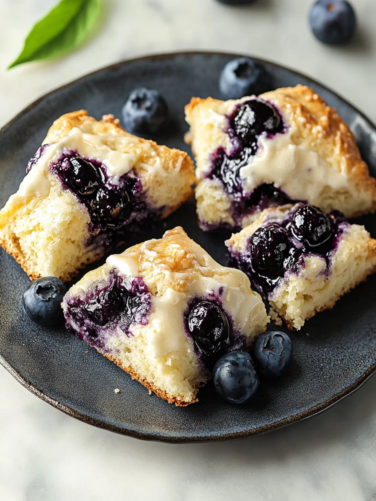 Blissful Blueberry Cheesecake Scones for Sweet Mornings 4 Blueberry Cheesecake Scones