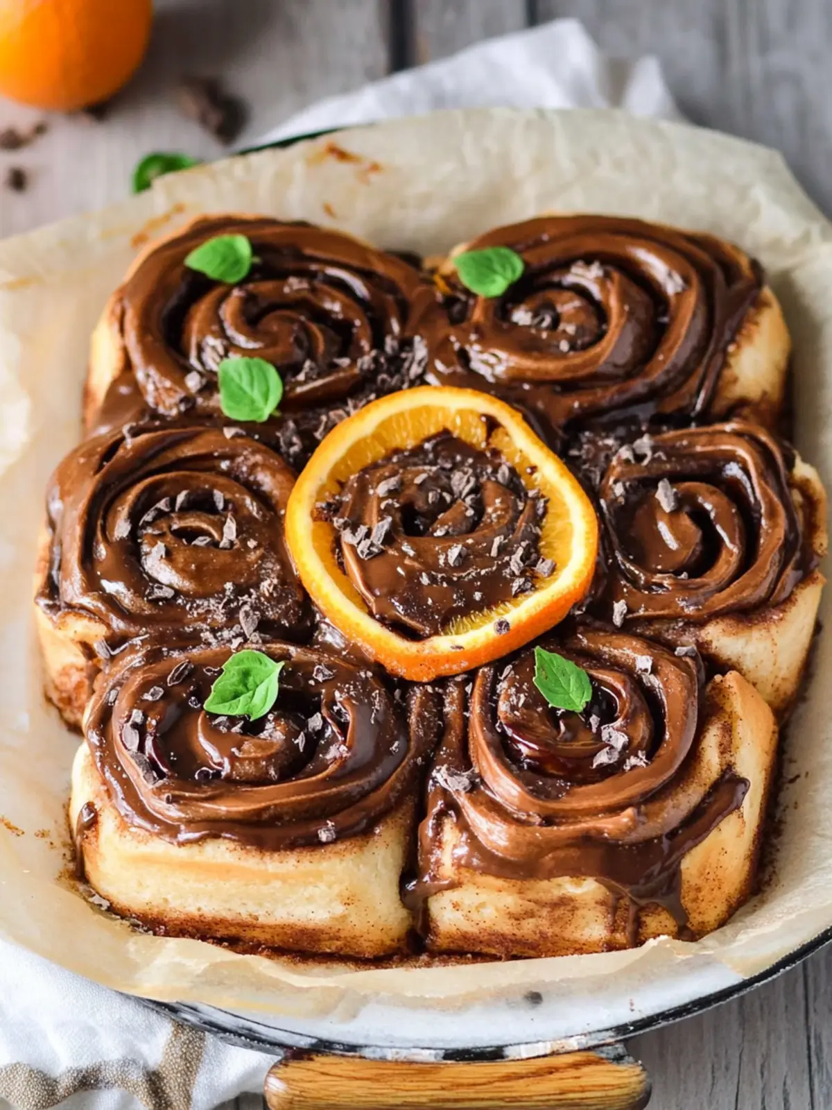 Irresistible Chocolate Orange Cinnamon Rolls for Christmas Magic 3 Chocolate Orange Cinnamon Rolls