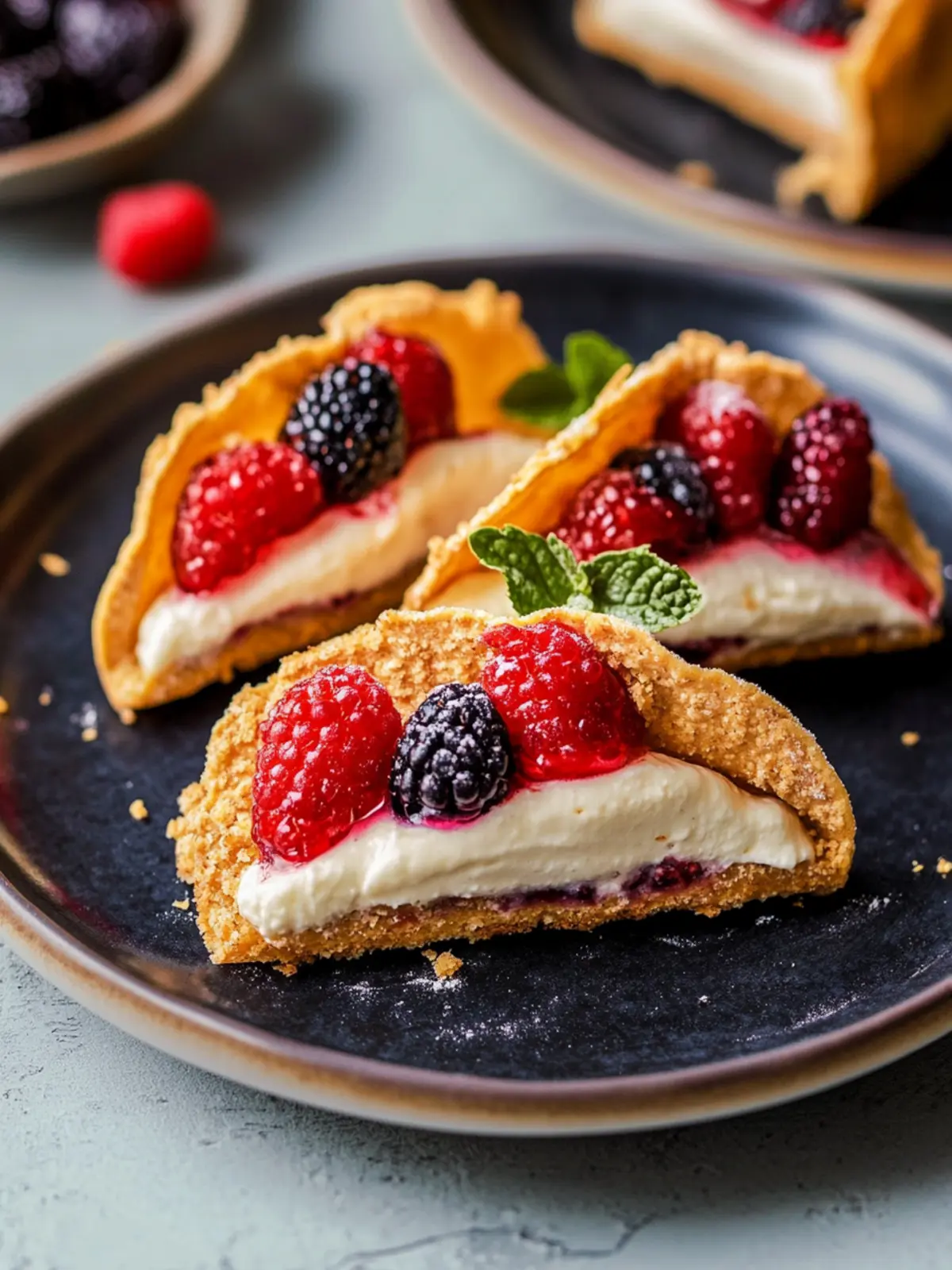 Berrylicious Cheesecake Tacos That Will Wow Your Guests 4 Berrylicious Cheesecake Tacos