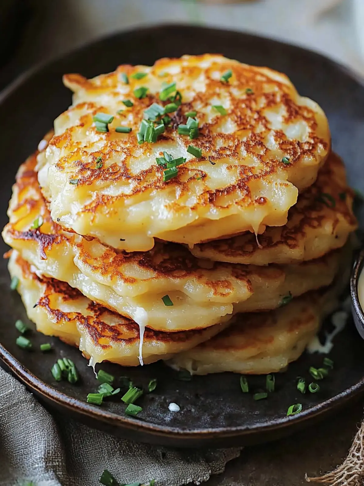 Crispy Potato and Onion Cheese Pancakes for Cozy Mornings 4 Potato and Onion Cheese Pancakes