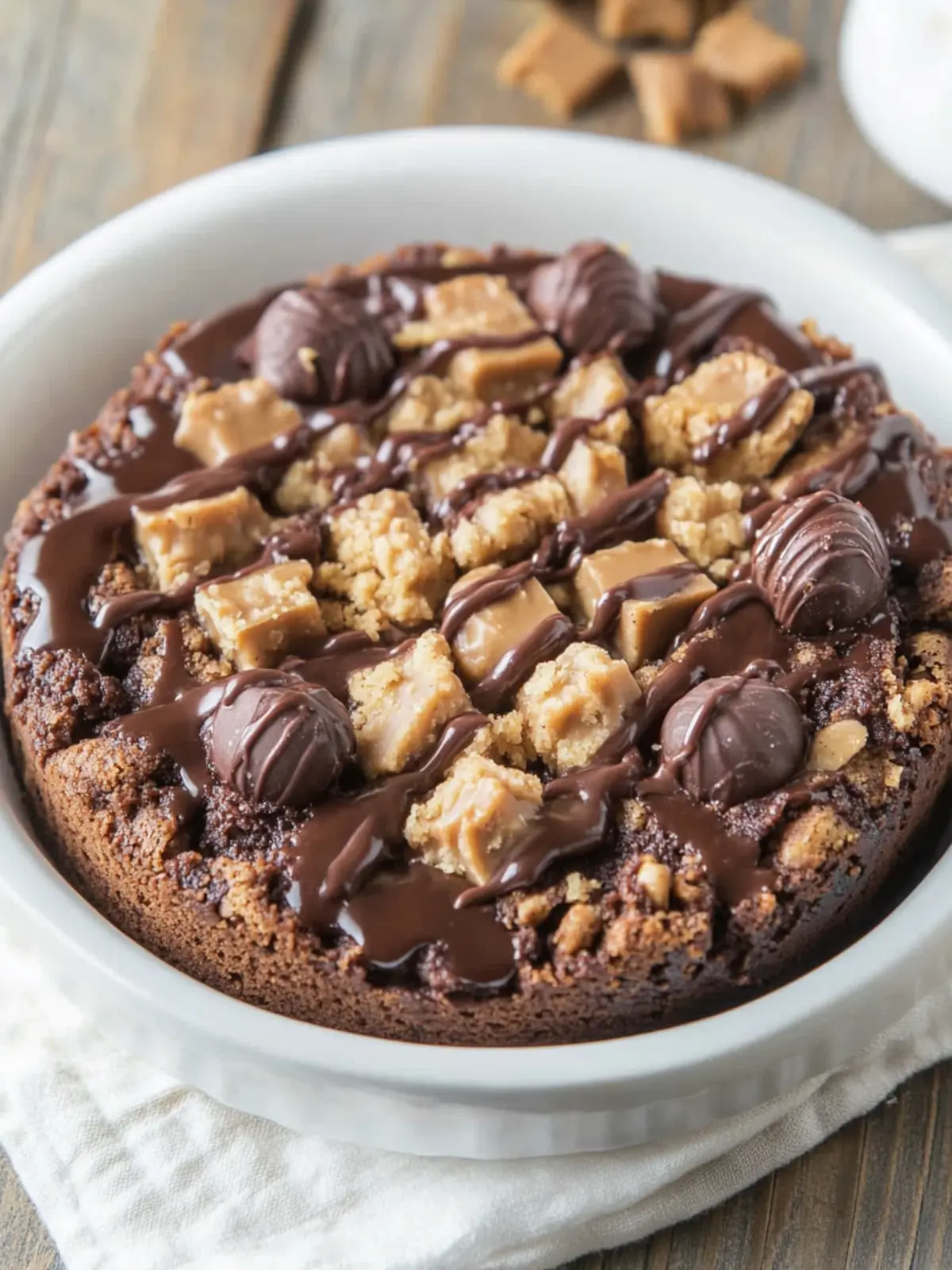 Easy Peanut Butter Cup Dump Cake for Instant Chocolate Bliss 2 Peanut Butter Cup Dump Cake