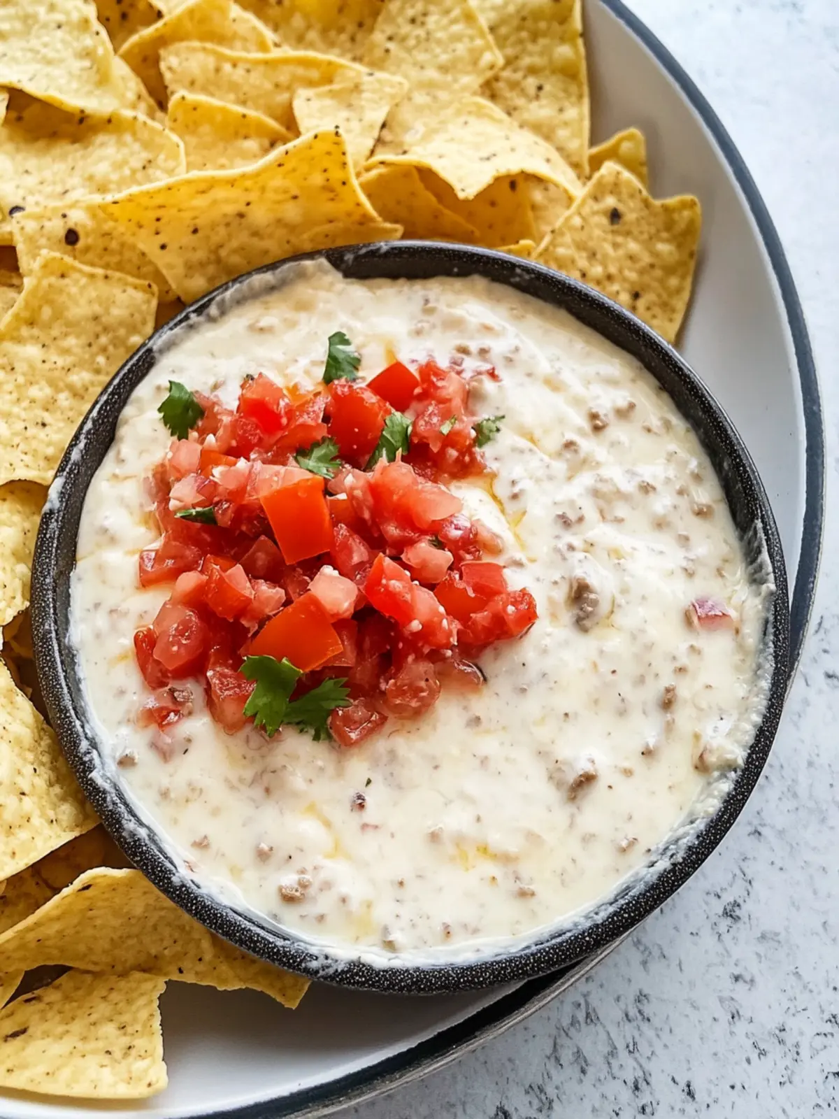 Creamy 3-Step, 3-Ingredient Queso Blanco Rotel Dip Bliss 2 3-Step, 3-Ingredient Queso Blanco Rotel Dip