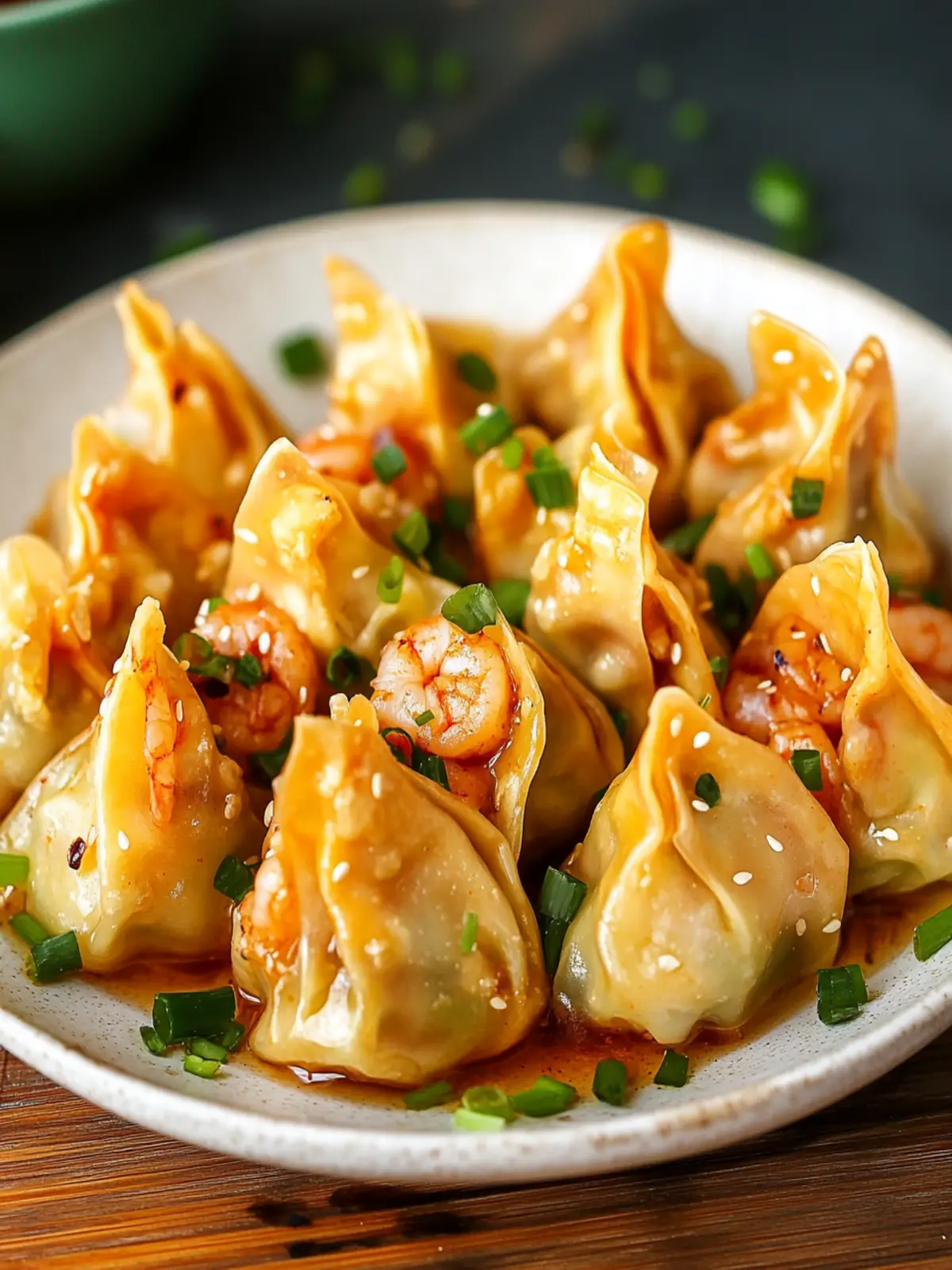 Delicious Shrimp and Chives Wontons You Can Make Tonight 4 Shrimp and Chives Wontons