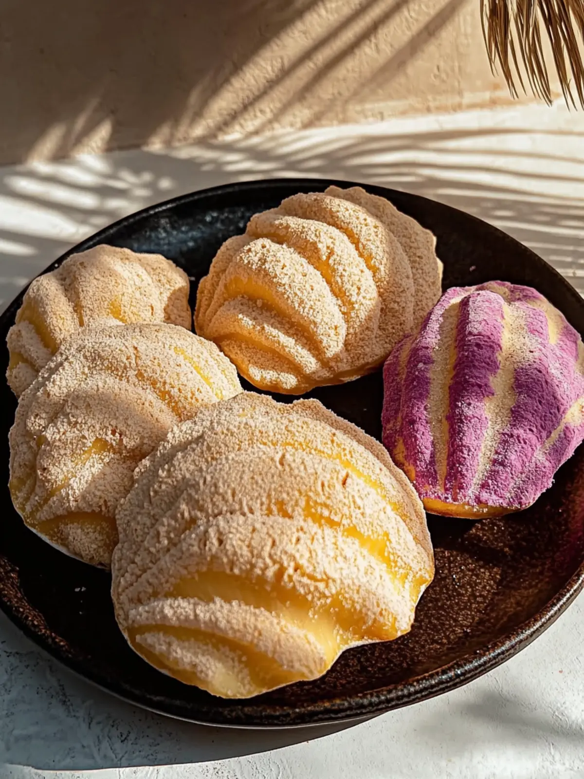 Mexican Conchas: Whip Up This Sweet Bread at Home Today 2 Mexican Conchas