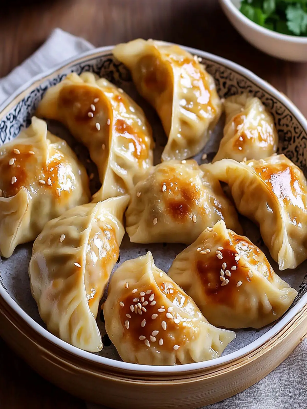 Chinese Baked Dumplings Easy Homemade Comfort Food 3 Chinese Baked Dumplings Easy Homemade Dumpling Recipe