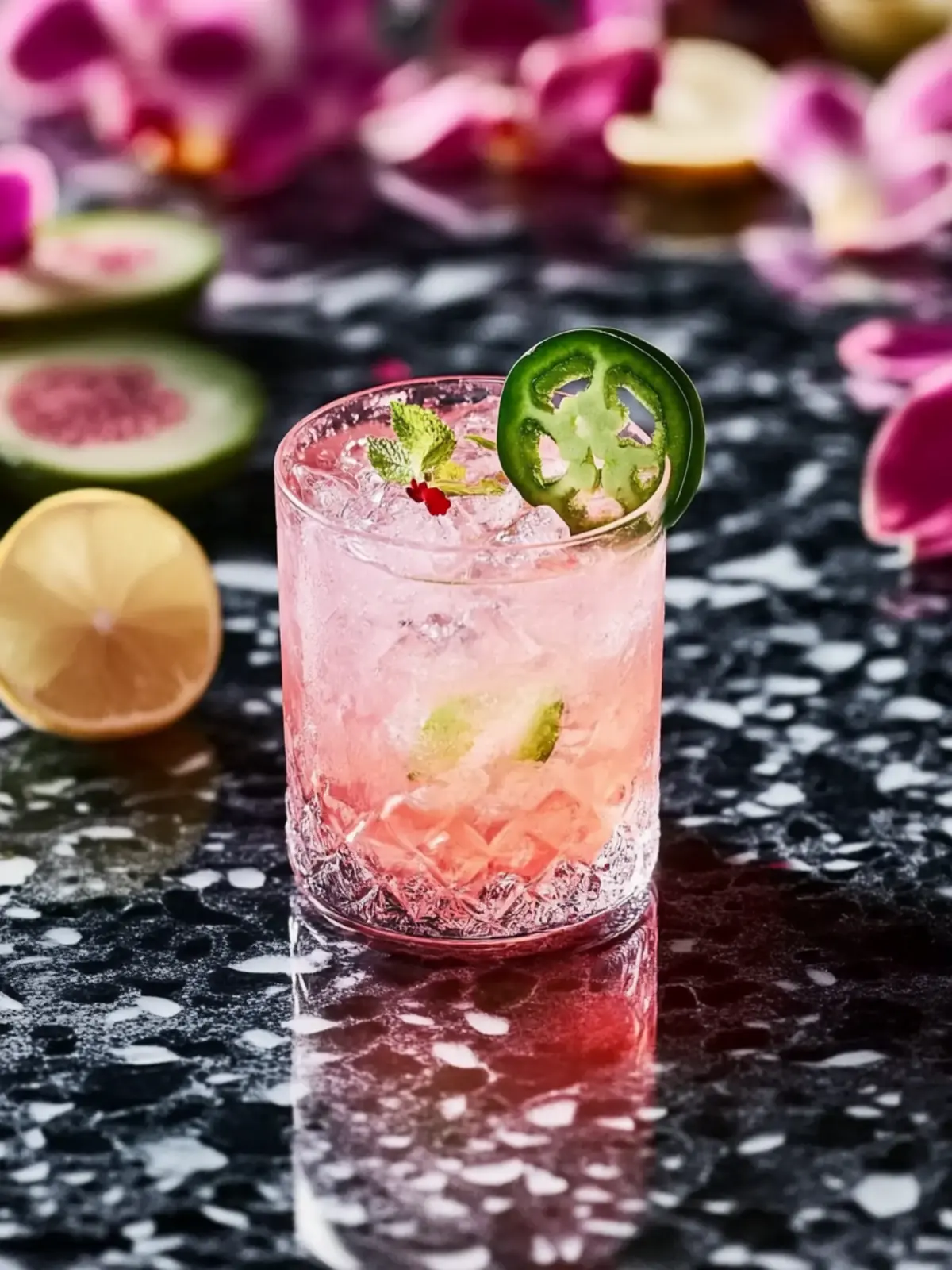 Sip into Summer with a Pink Jalapeño Kiss Cocktail 3 Pink Jalapeño Kiss