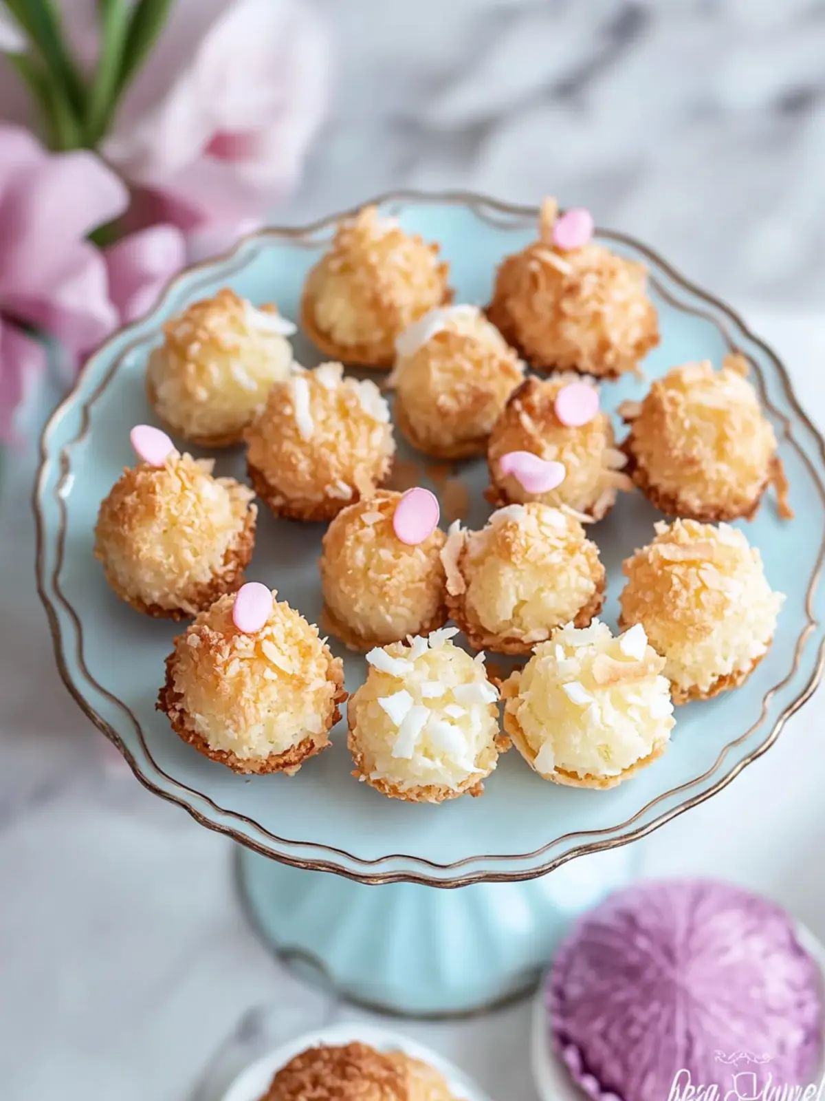 Coconut Macaroon Nests: An Easy Springtime Sweet Delight 4 Coconut Macaroon Nests
