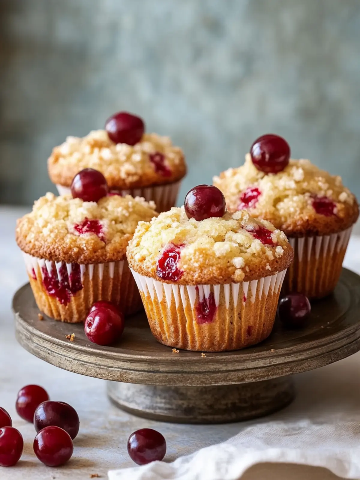 Juicy Cherry Muffins Bakery-Style Delight at Home 4 Cherry Muffins