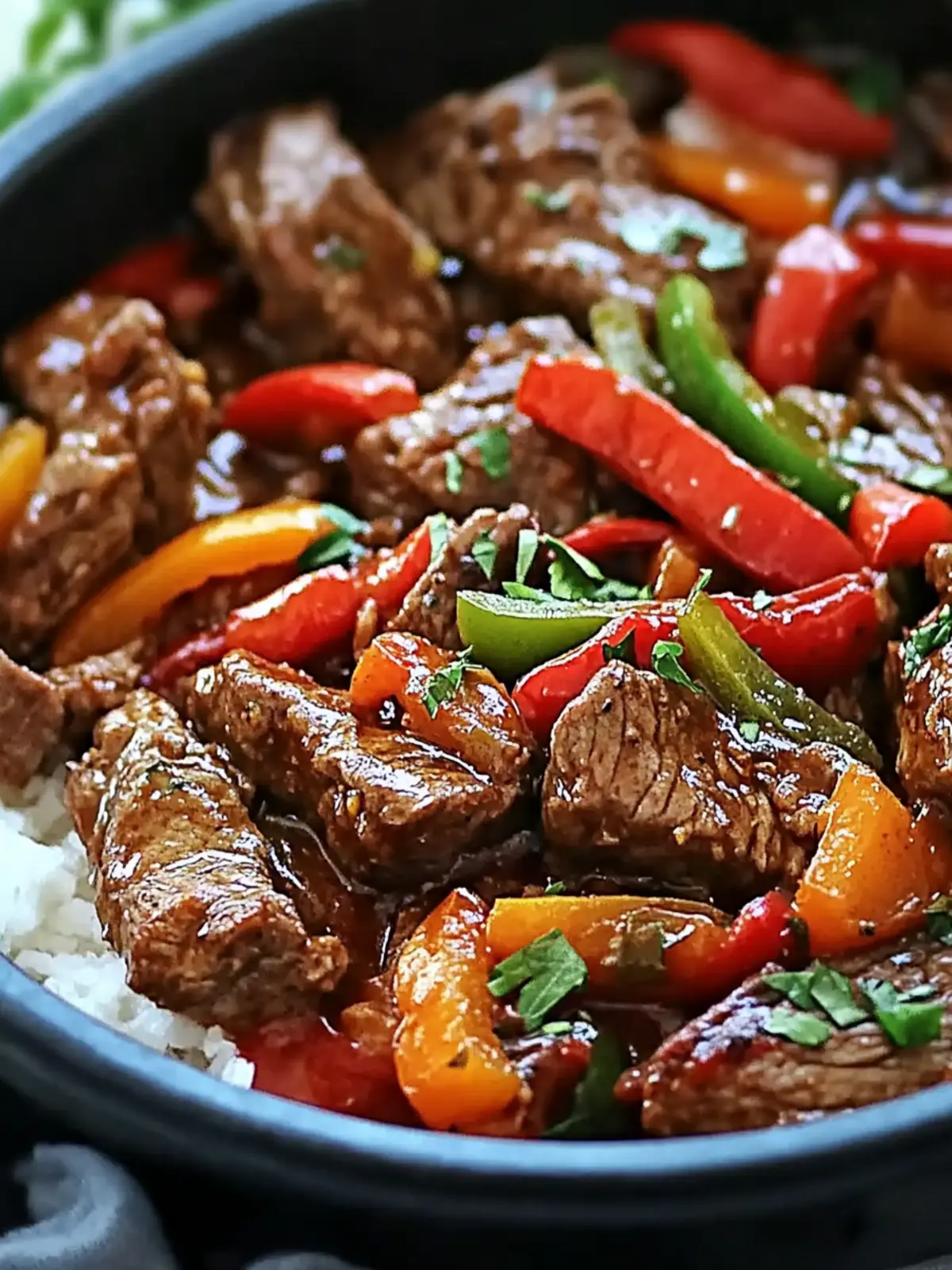 Crockpot Pepper Steak: Ultimate Comfort Food Made Easy 4 Crockpot Pepper Steak
