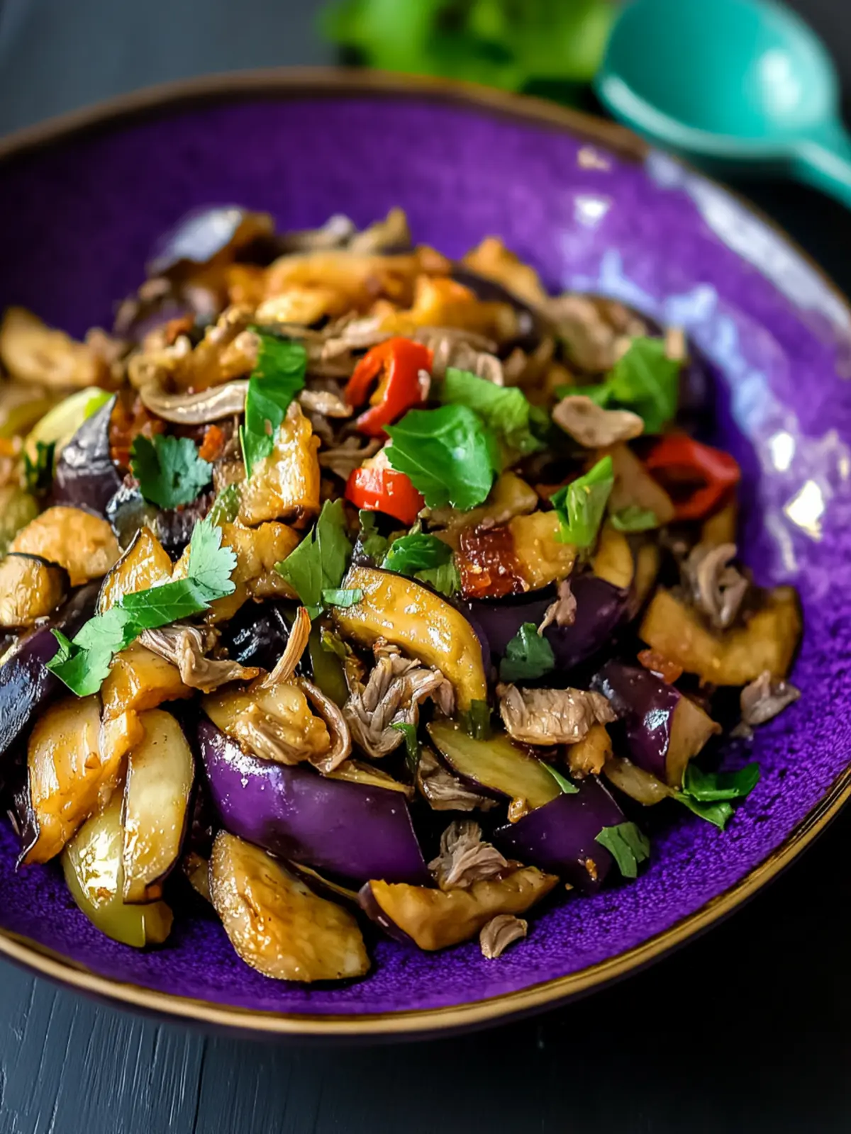 Eggplant Anchovies Stir Fry: Quick Umami Bliss at Home 3 Eggplant Anchovies Stir Fry