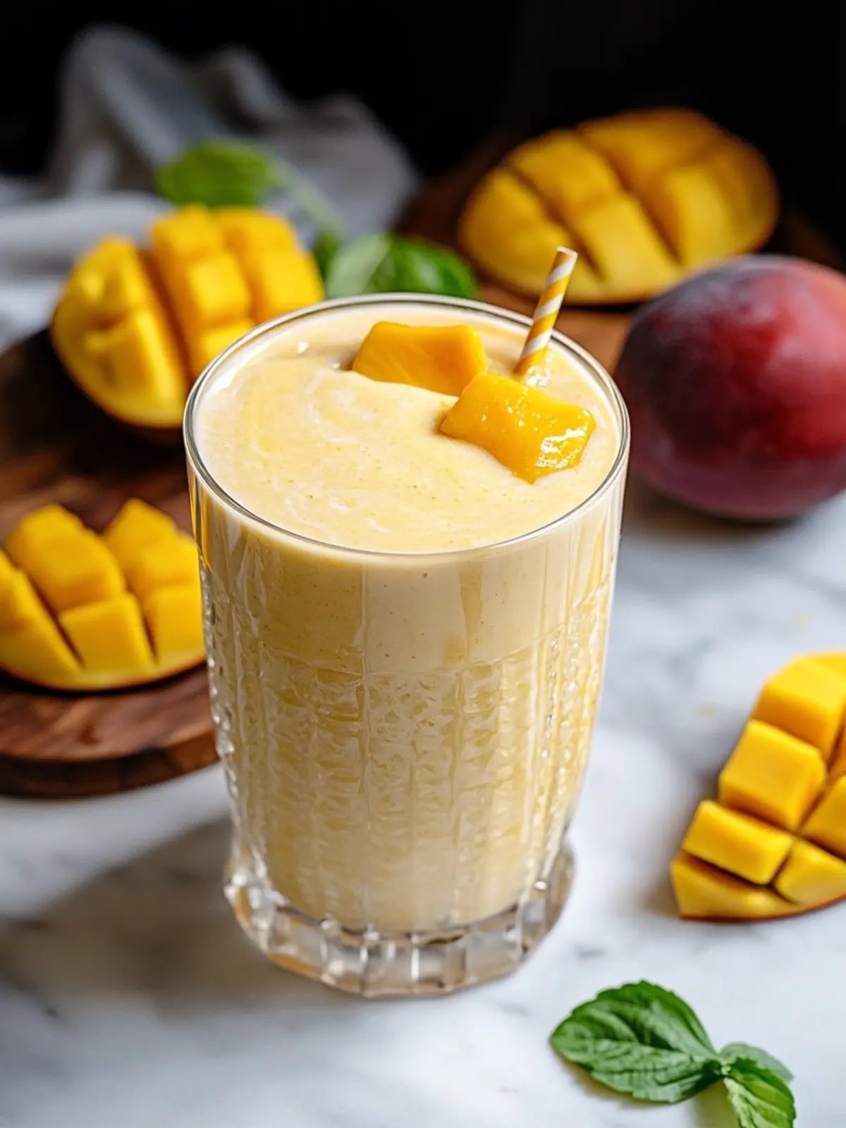 Creamy Mango Lassi: Your New Go-To High-Protein Treat 2 Mango Lassi
