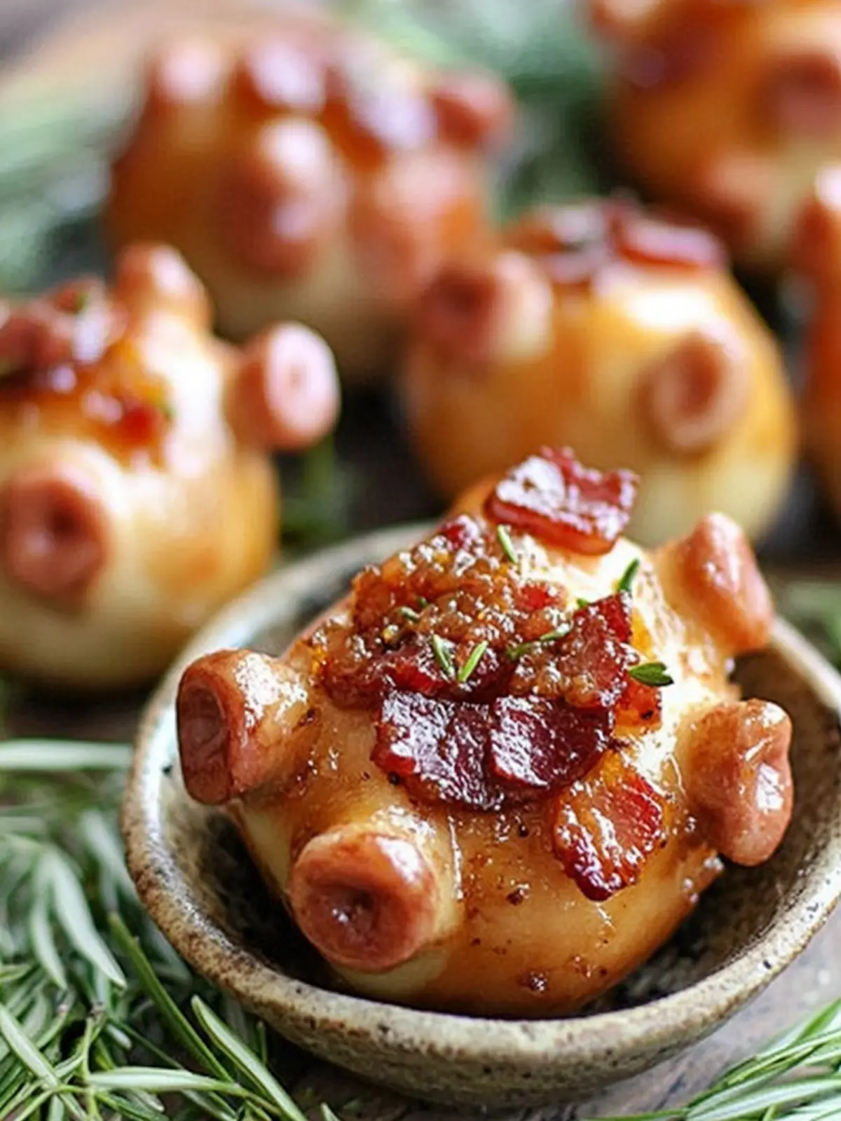 Savory Pigs with Bacon Jam: Your New Favorite Party Treat 2 Pigs with Bacon Jam