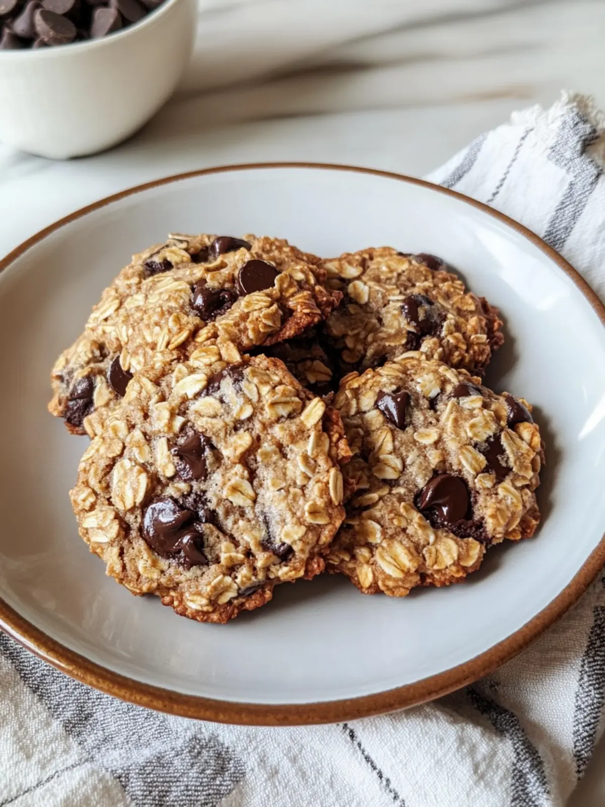 Irresistibly Soft Oatmeal Chocolate Chip Cookies to Bake Now 4 Oatmeal Chocolate Chip Cookies