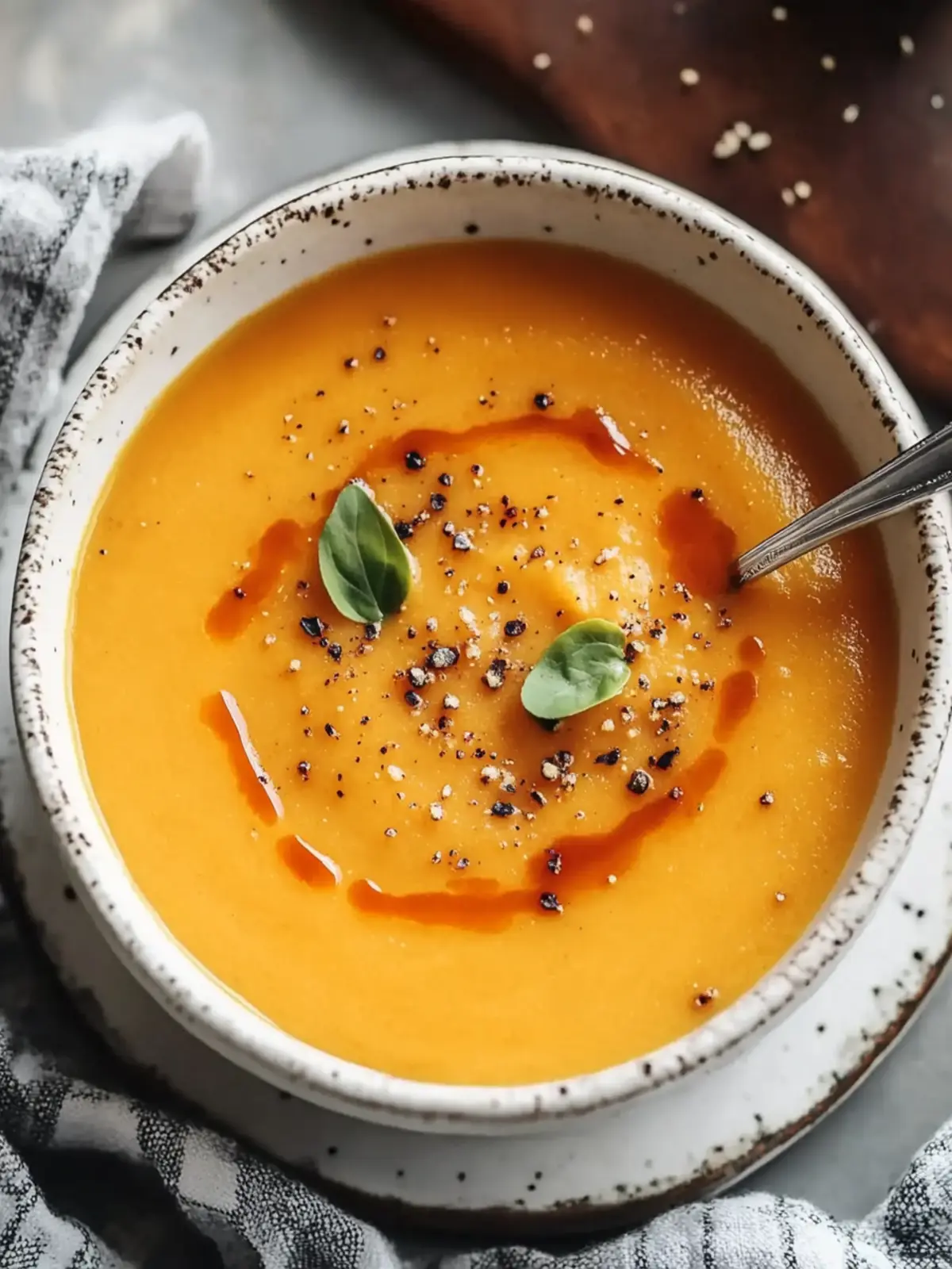 Cozy Sweet Potato Soup with Creamy Coconut Bliss 2 Sweet Potato Soup