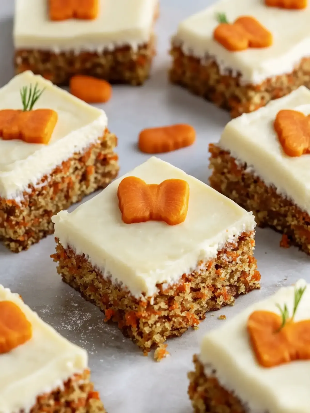 Delicious Carrot Cake Bars with Cream Cheese Frosting Bliss 2 Carrot Cake Bars