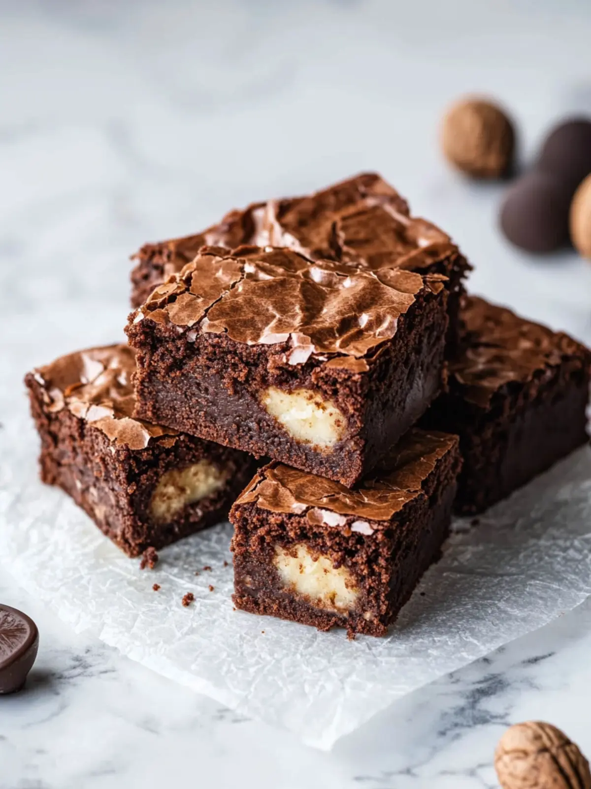 Indulge in Irresistible Lindt Lindor Brownies Tonight 4 Lindt Lindor Brownies