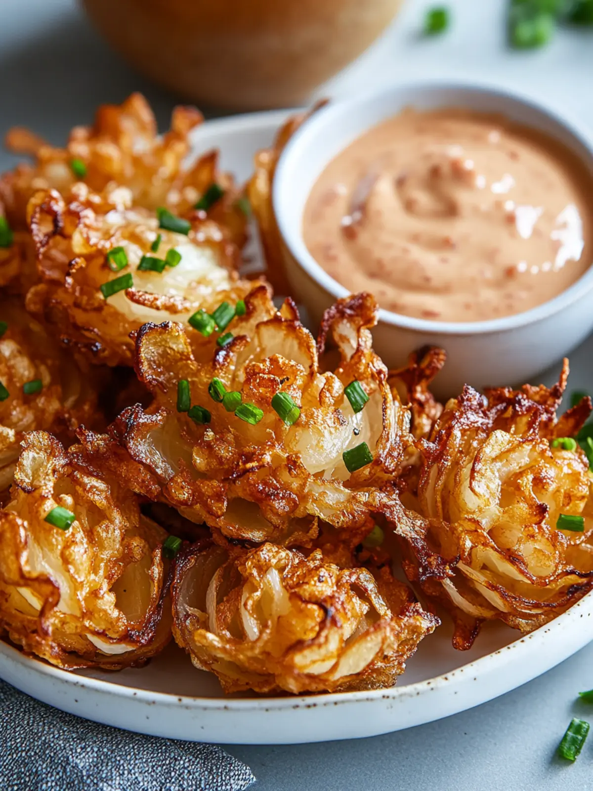 Air Fryer Crispy Mini Blooming Onions for Guilt-Free Snacking 3 Air Fryer Crispy Mini Blooming Onions
