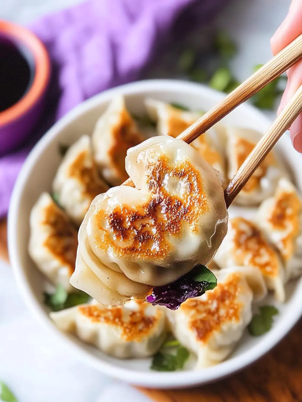 Heart Shaped Pork Potstickers: Love in Every Bite! 3 Heart Shaped Pork Potstickers
