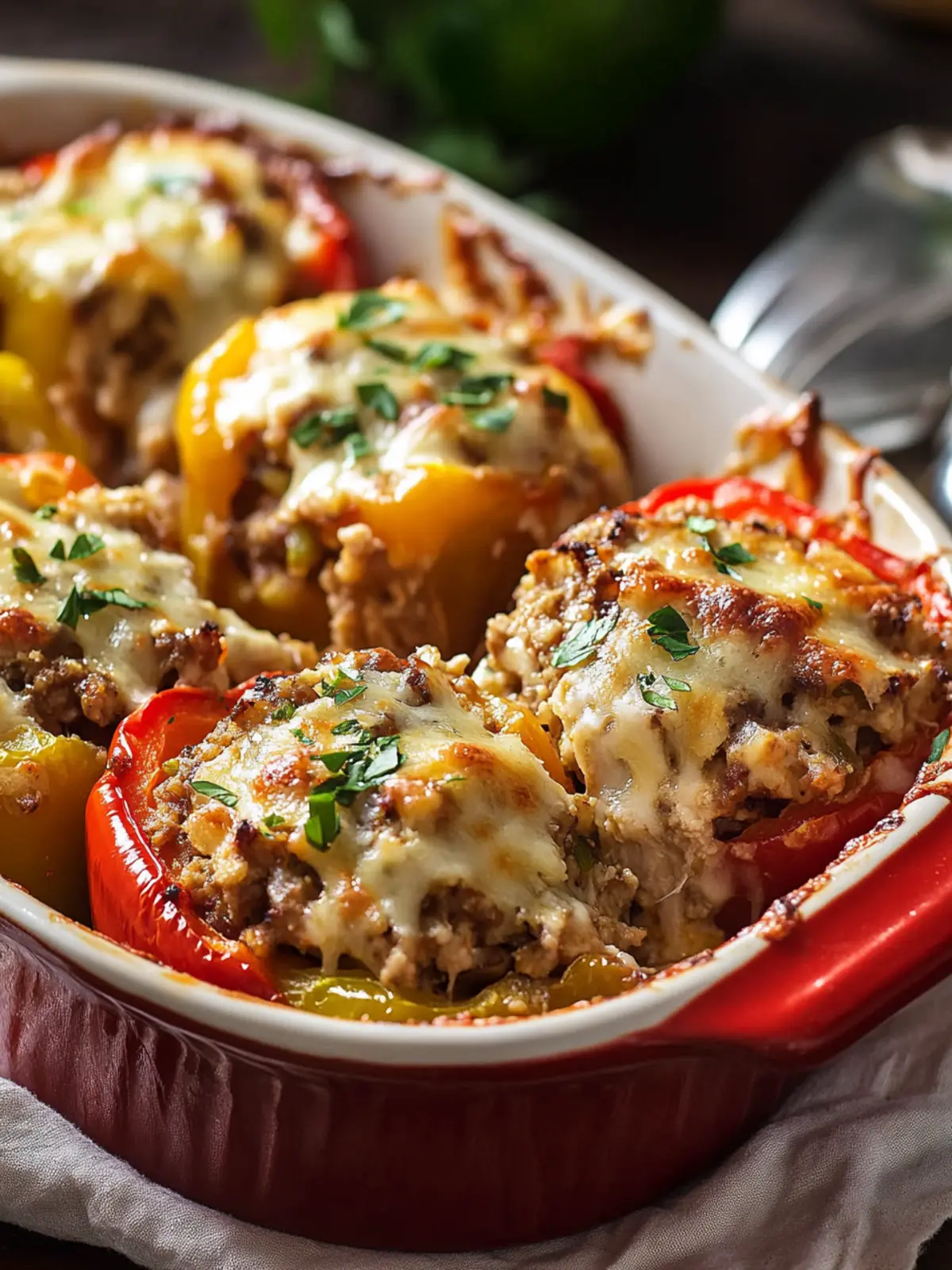 Stuffed Pepper Casserole: A Cozy, Veggie-Packed Favorite 3 Stuffed Pepper Casserole