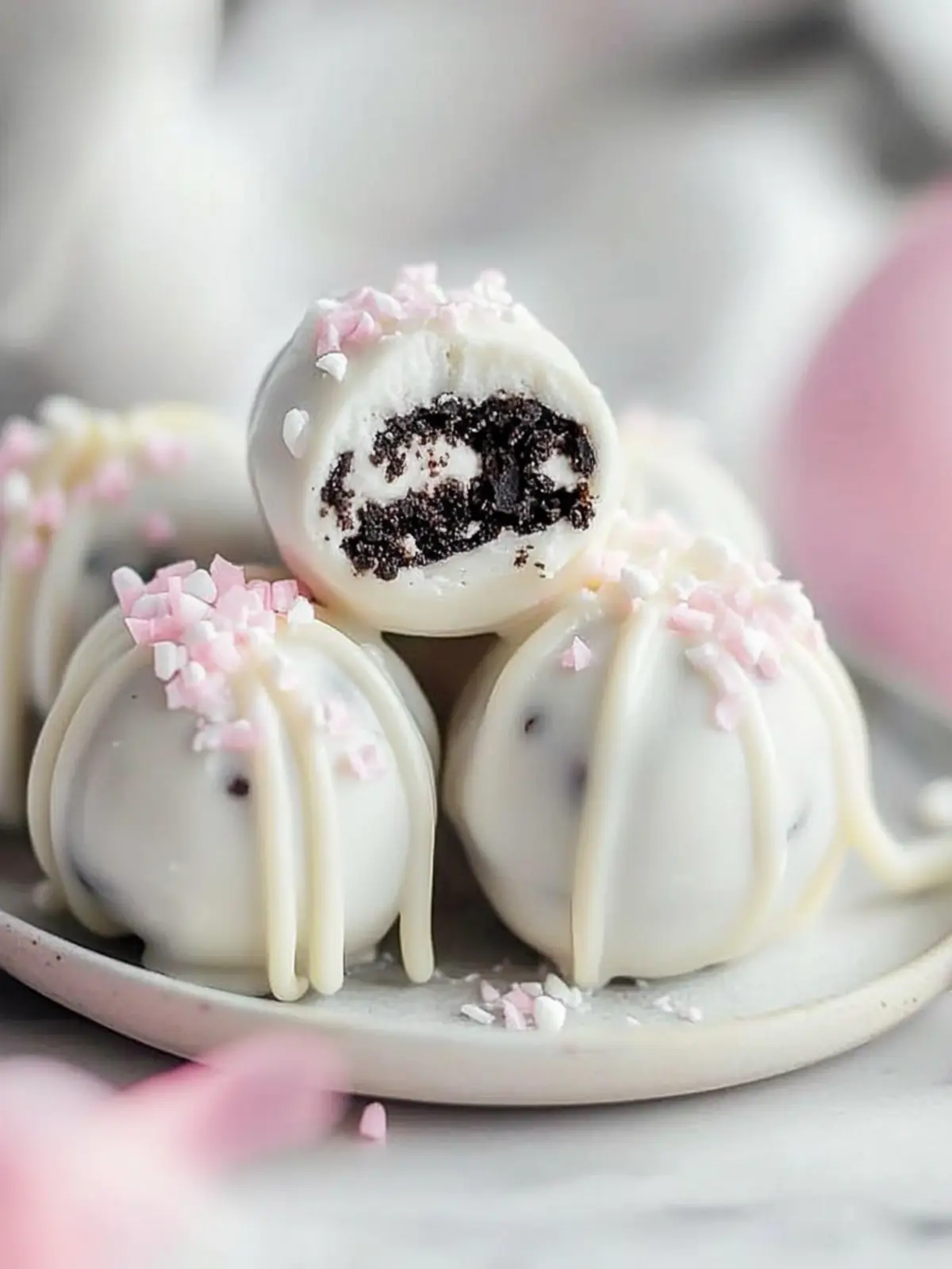 Decadent No Bake Oreo Cheesecake Balls for Sweet Moments 2 No Bake Oreo Cheesecake Balls
