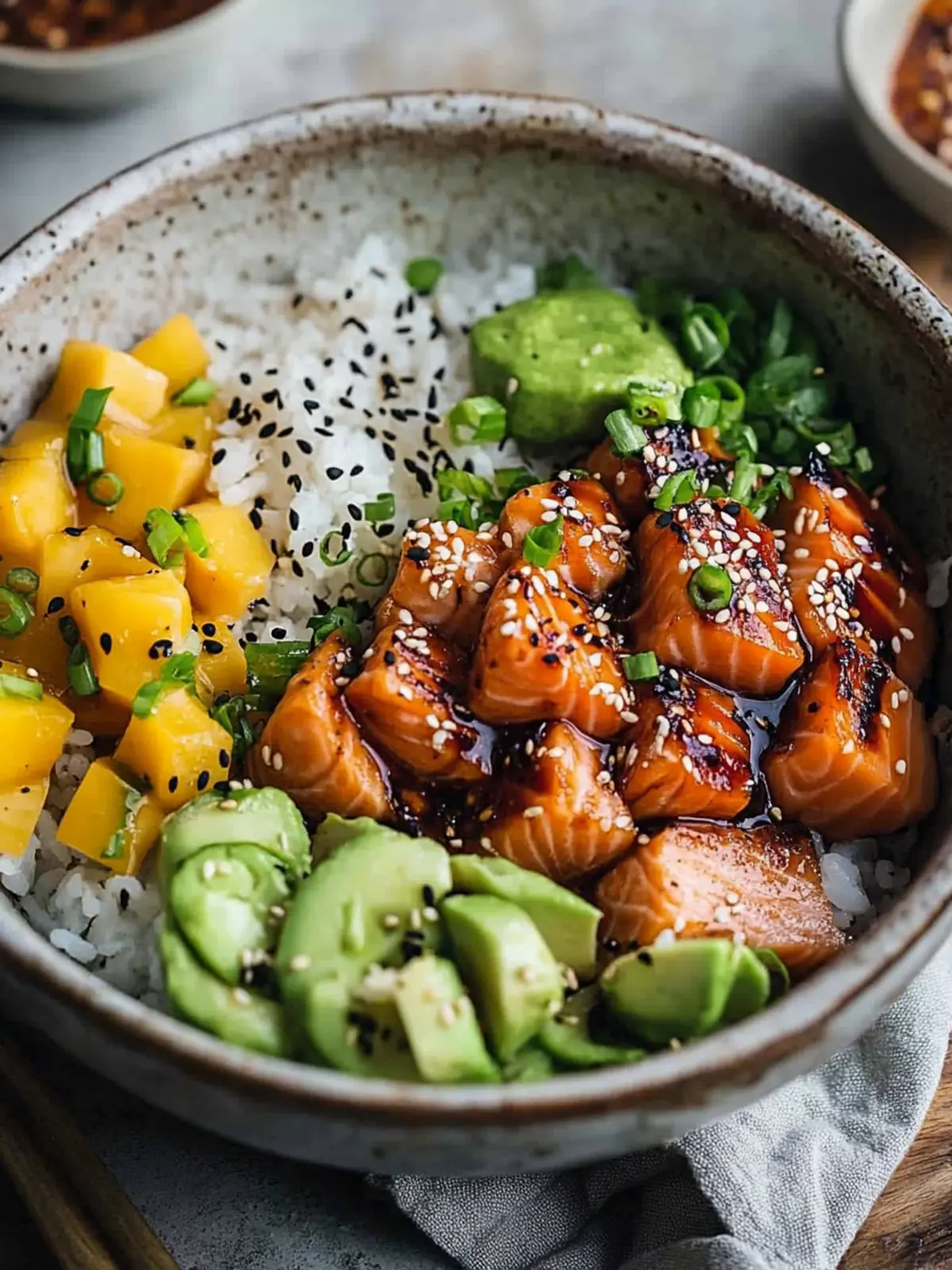 Salmon Rice Bowl Flavor Burst: Fresh & Fun Dinner Idea 2 Salmon Rice Bowl Flavor Burst