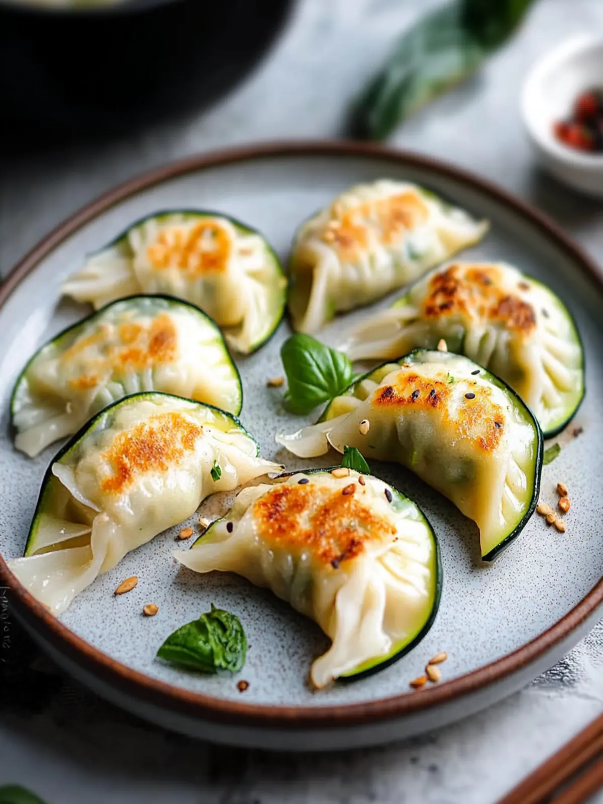 Savory Zucchini Pork Dumplings for Guilt-Free Indulgence 2 Zucchini Pork Dumplings