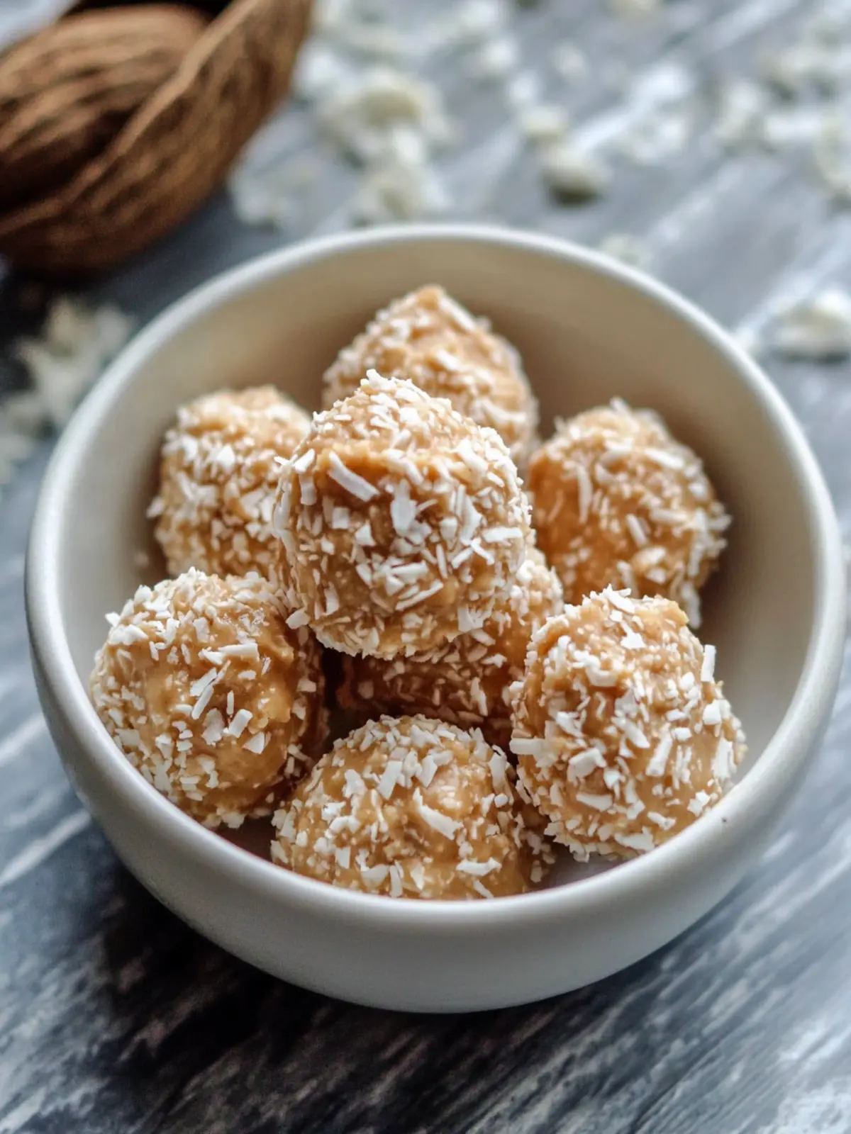 No Bake Peanut Butter Coconut Bites for Quick Energy Boost 3 No Bake Peanut Butter Coconut Bites