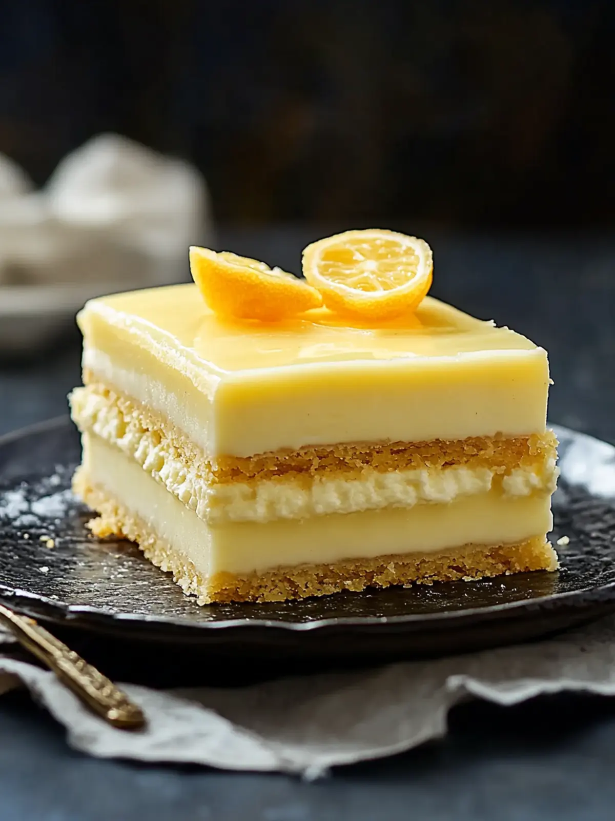 Yuzu Vanilla Slice: Elevate Your Dessert Game with Zesty Delight 4 Yuzu vanilla slice