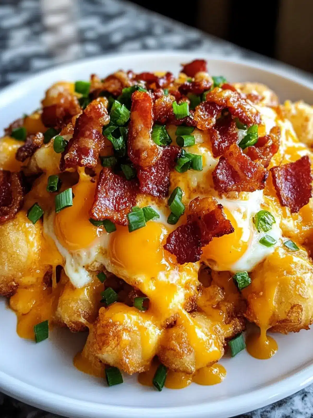 Bacon Egg and Cheese Breakfast Totchos for a Fun Morning Treat 4 Bacon Egg And Cheese Breakfast Totchos