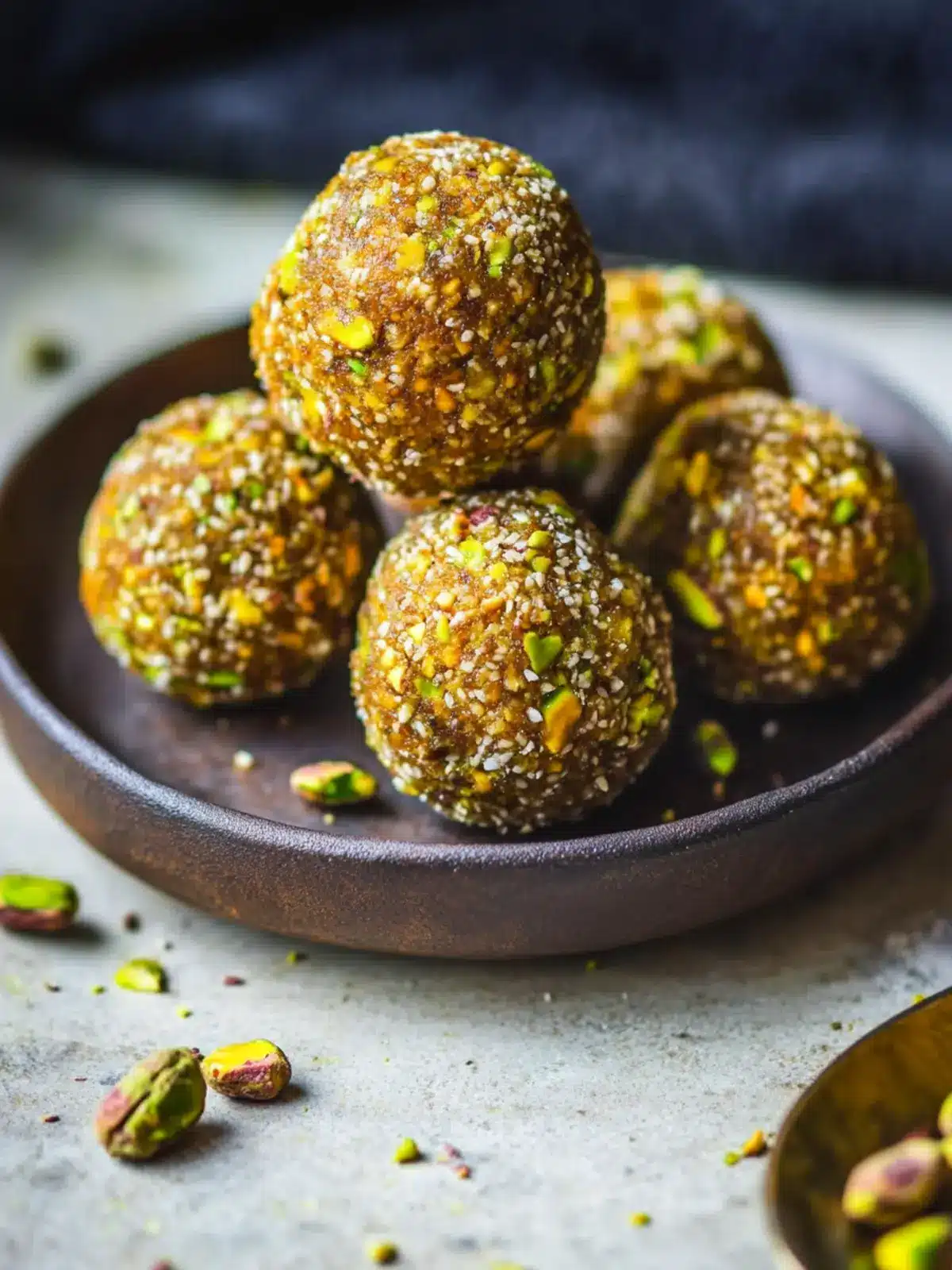 Delicious Pumpkin Pistachio Energy Balls for Fall Snacking 4 Pumpkin Pistachio Energy Balls