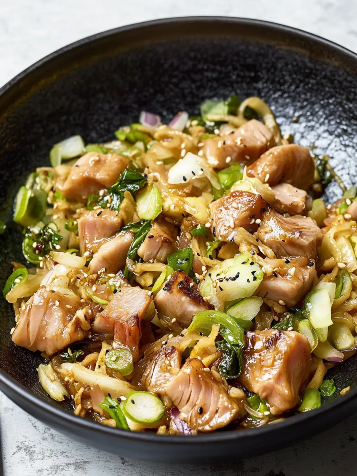 Umami Tuna Stir-Fry: Quick, Flavor-Packed Dinner Delight 2 Umami Tuna Stir-Fry