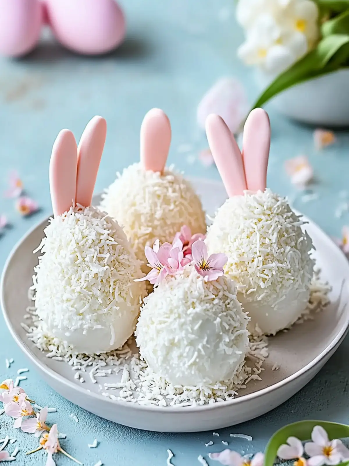 Easter Bunny Coconut Tails: Easy No-Bake Delights for All 2 Easter Bunny Coconut Tails