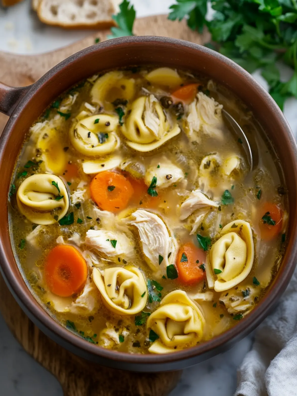Delicious Chicken Tortellini Soup Recipe for Cozy Nights 2 Chicken Tortellini Soup Recipe