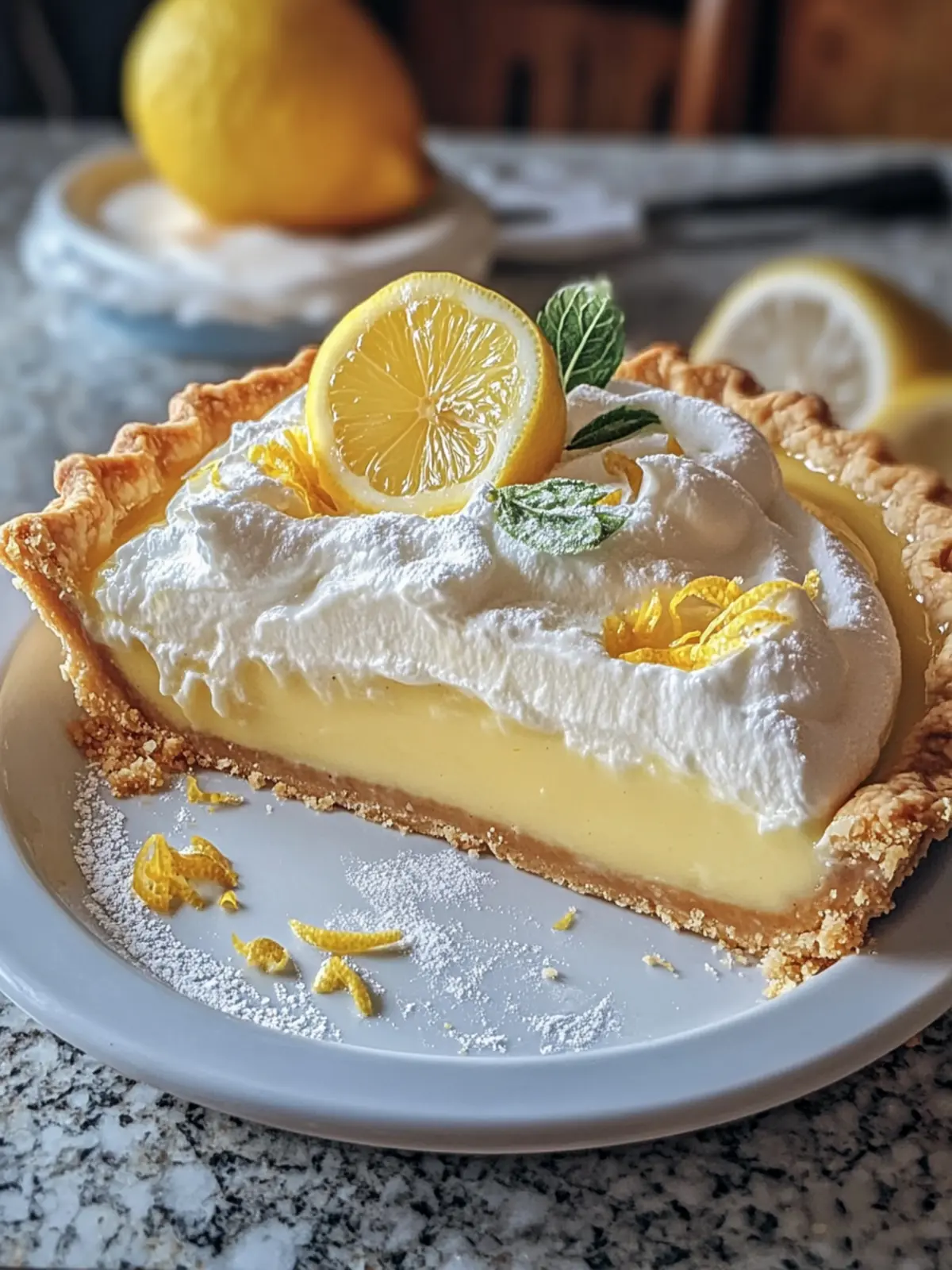 Creamy No-Meringue Lemon Supreme Pie for Effortless Delight 3 Lemon Supreme Pie