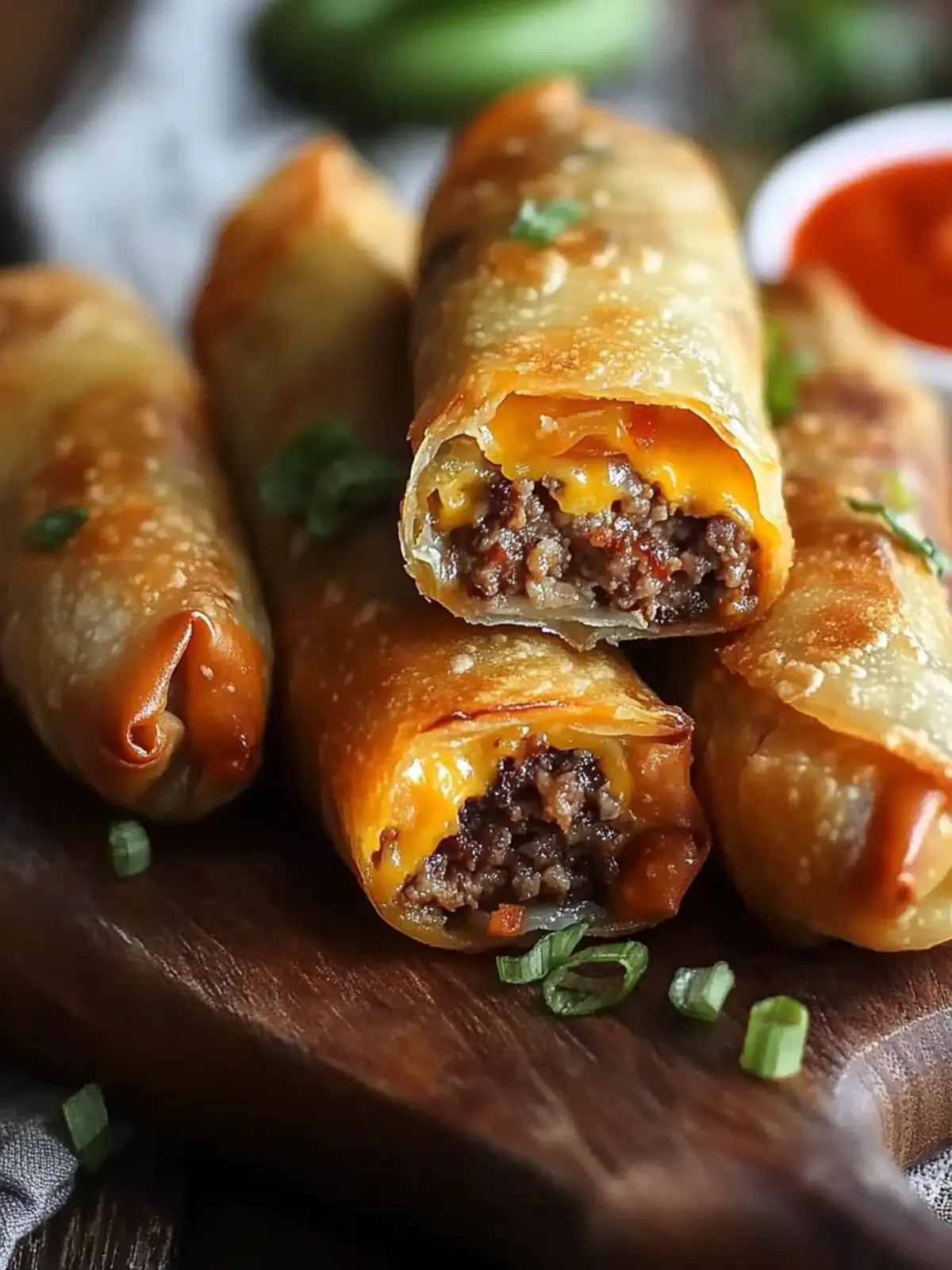 Delicious Cheeseburger Egg Rolls You'll Love for Game Day 3 Cheeseburger Egg Rolls