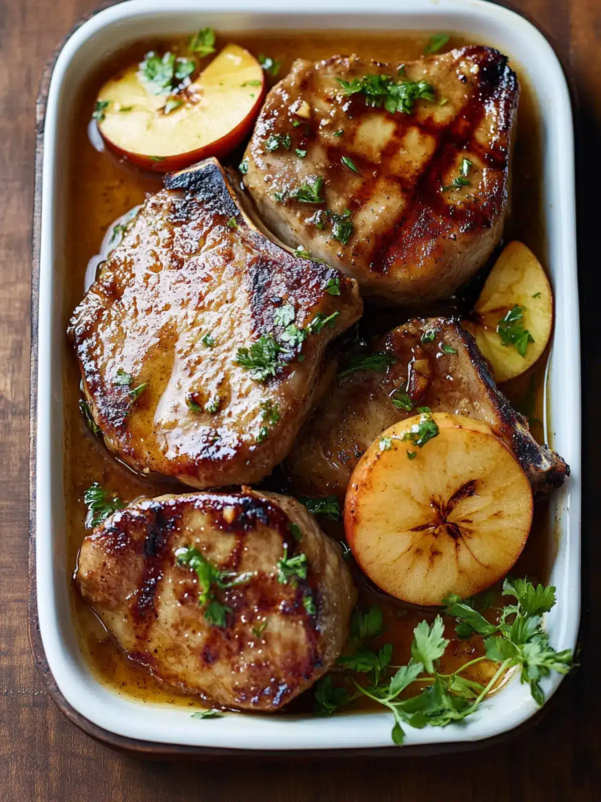 Delicious Apple Pork Chops for a Cozy Fall Dinner 2 Apple Pork Chops
