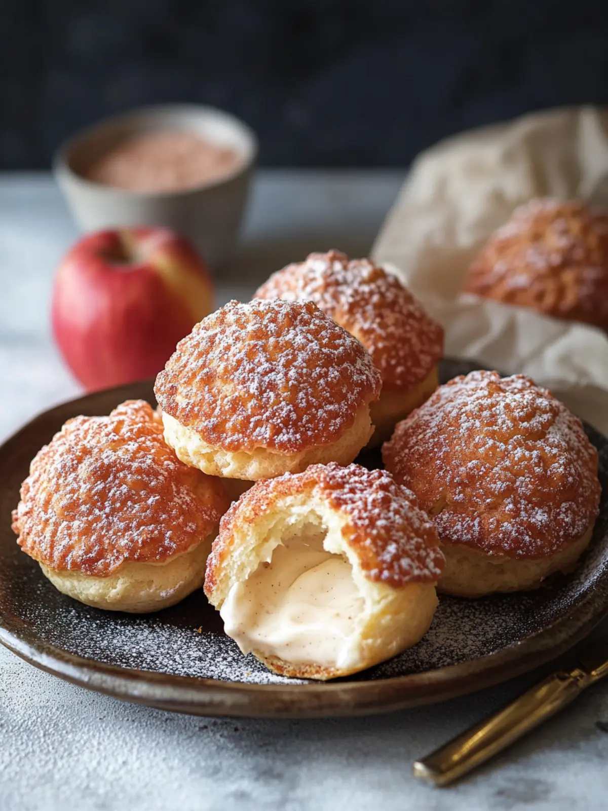 Cinnamon Apple Cream Puffs That Wow Every Dessert Lover 4 Cinnamon Apple Cream Puffs