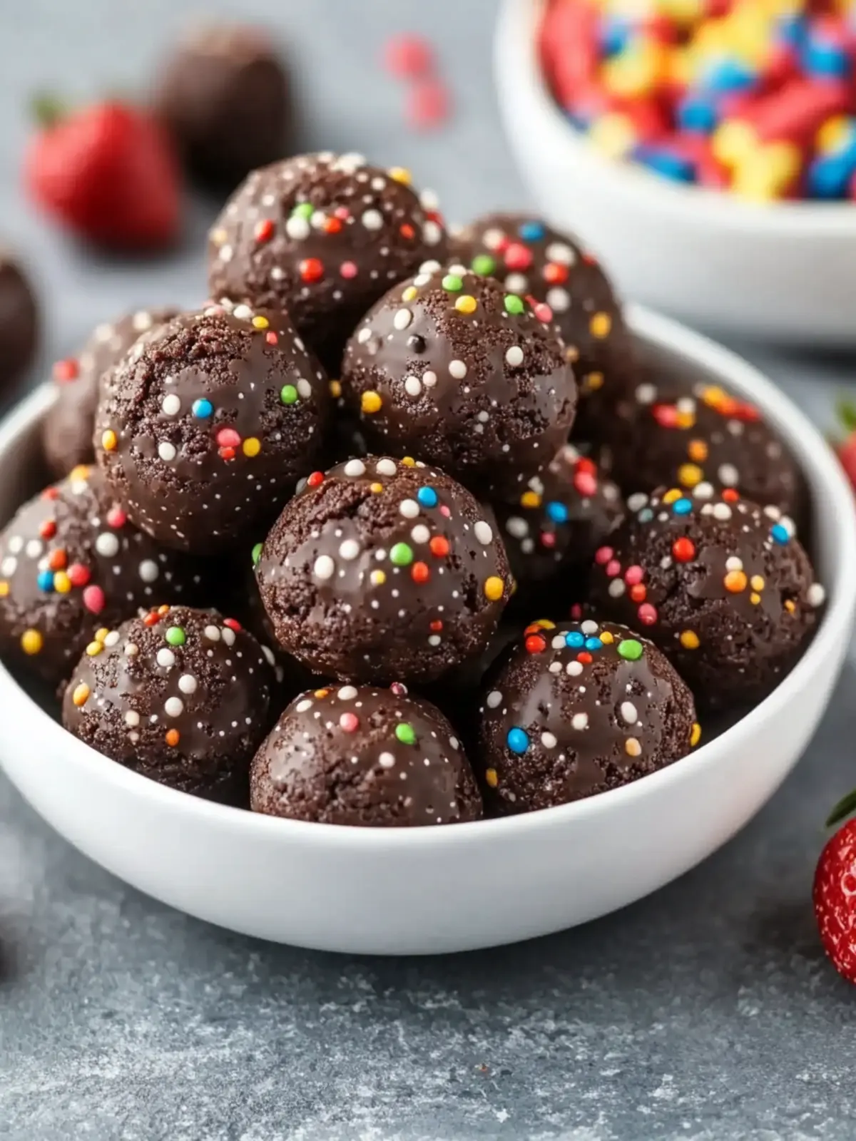 Fudgy Healthy Cosmic Brownie Bites for Guilt-Free Indulgence 4 Healthy Cosmic Brownie Bites