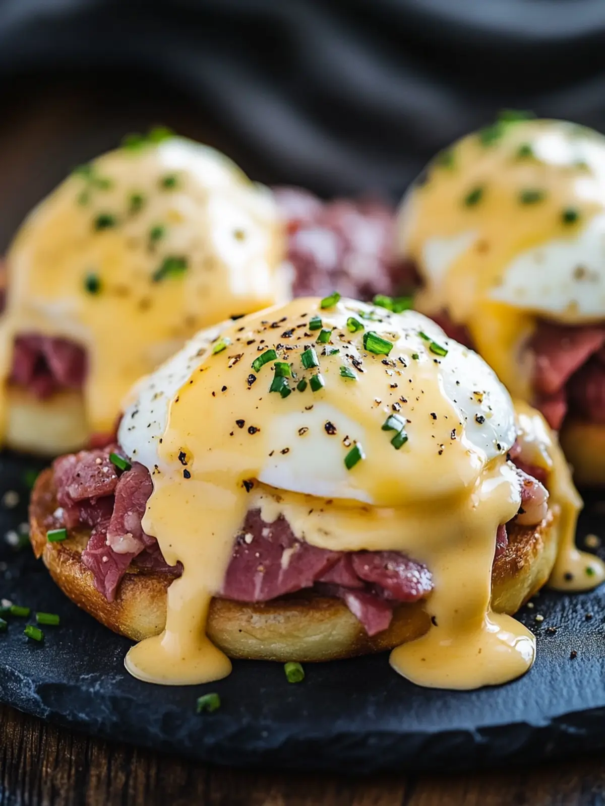Energize Your Brunch with Corned Beef Hash Eggs Benedict 2 Corned Beef Hash Eggs Benedict