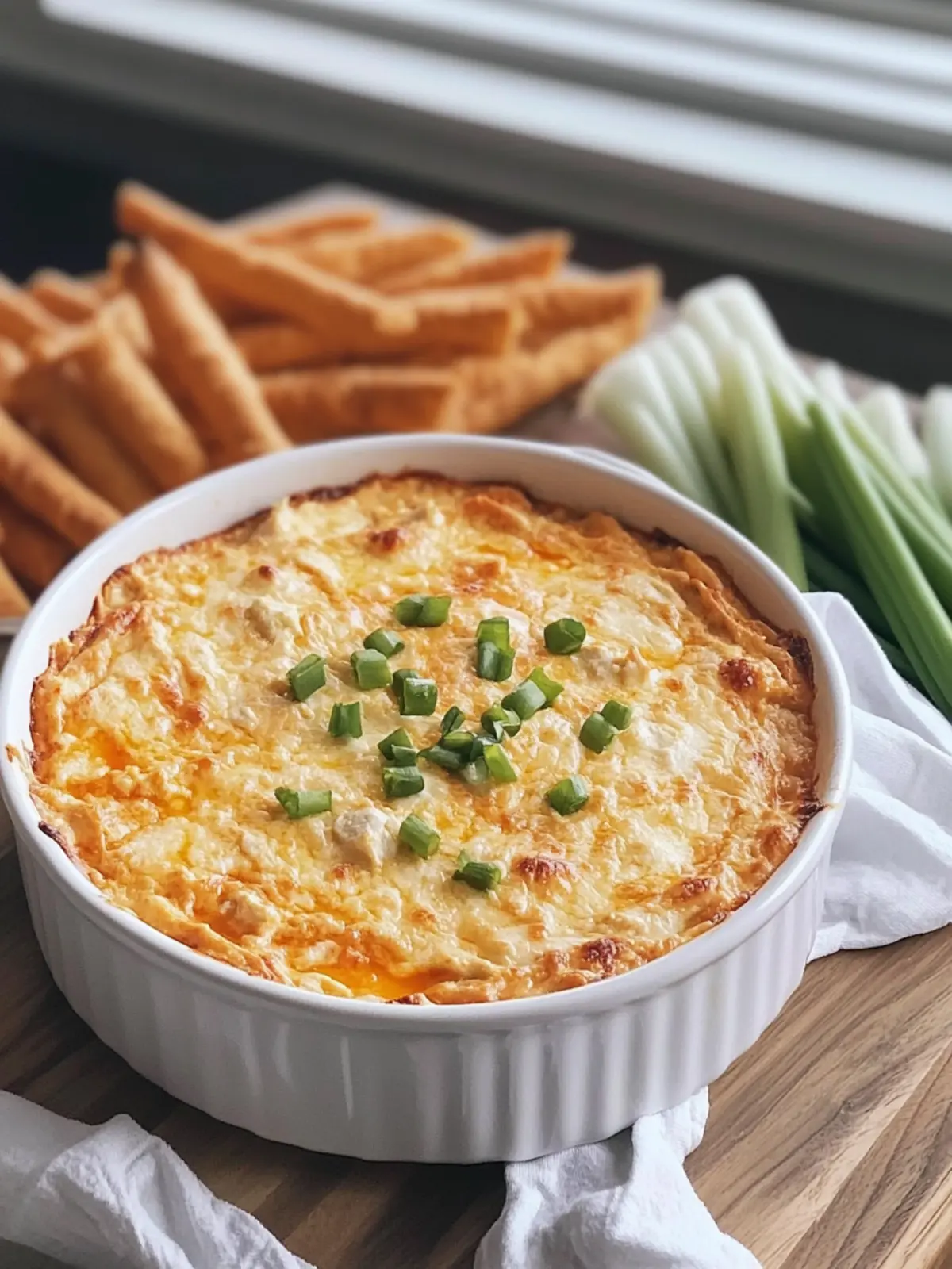 Creamy Healthy Buffalo Chicken Dip for Guilt-Free Snacking 2 Healthy Buffalo Chicken Dip