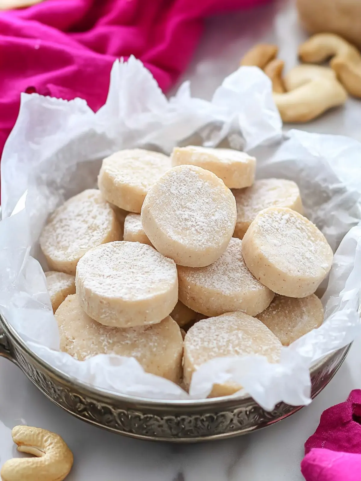 Polvoron with Cashew: A Delicious Twist on Filipino Delight 2 Polvoron with Cashew