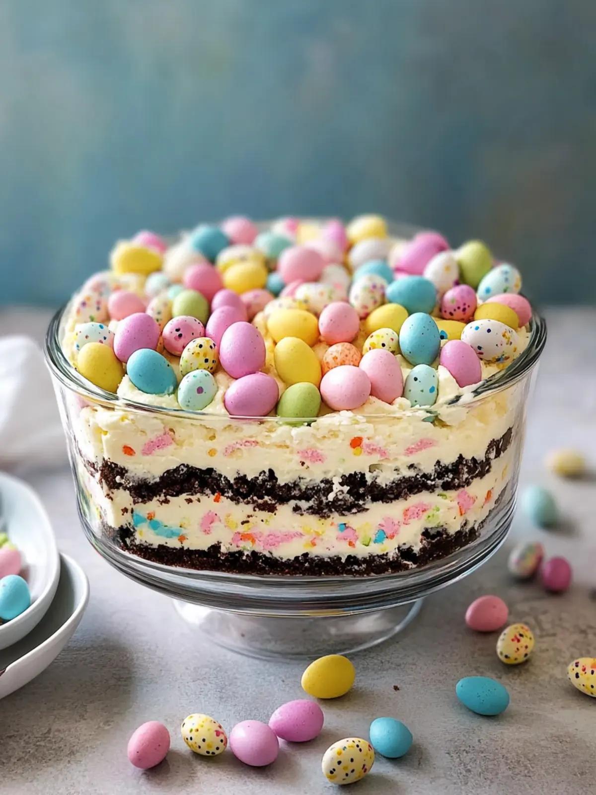Easter Dirt Cake Casserole Easy No Bake Treat for Spring Fun 4 Easter Dirt Cake Casserole Easy No Bake Spring Dessert