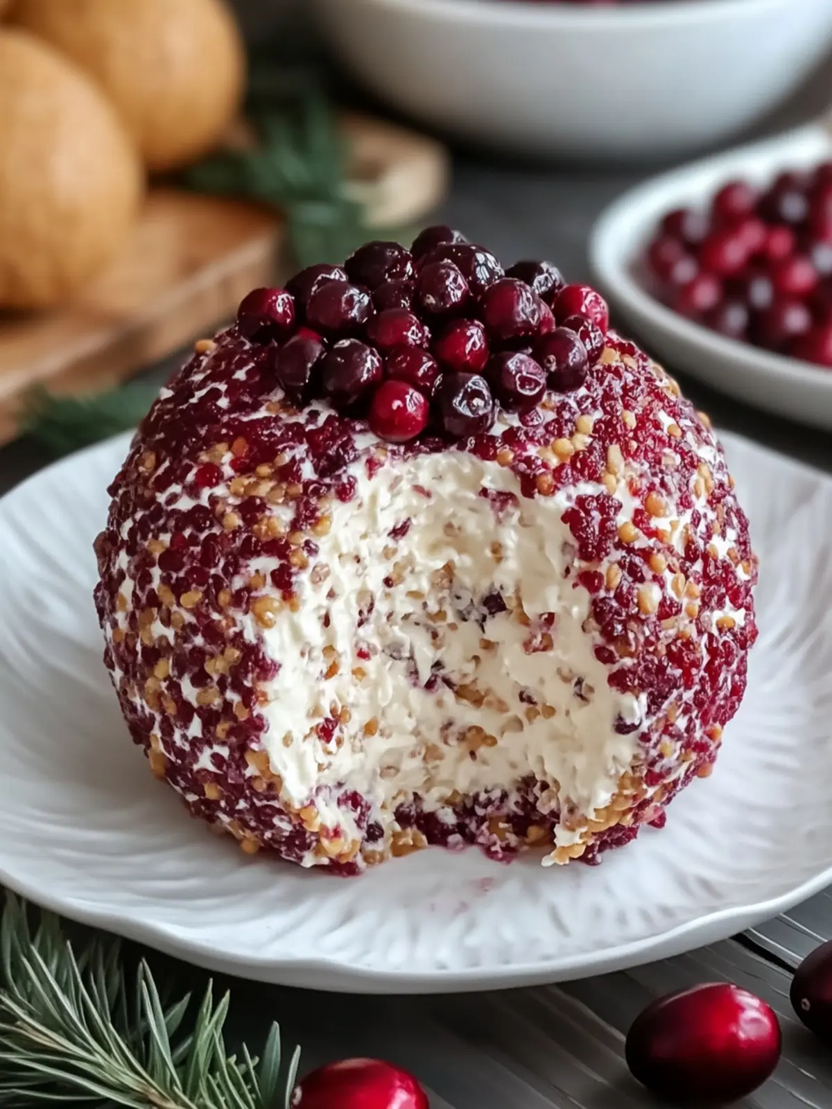 Spiced Cranberry Cheeseball: Your New Favorite Holiday Treat 2 Spiced Cranberry Cheeseball