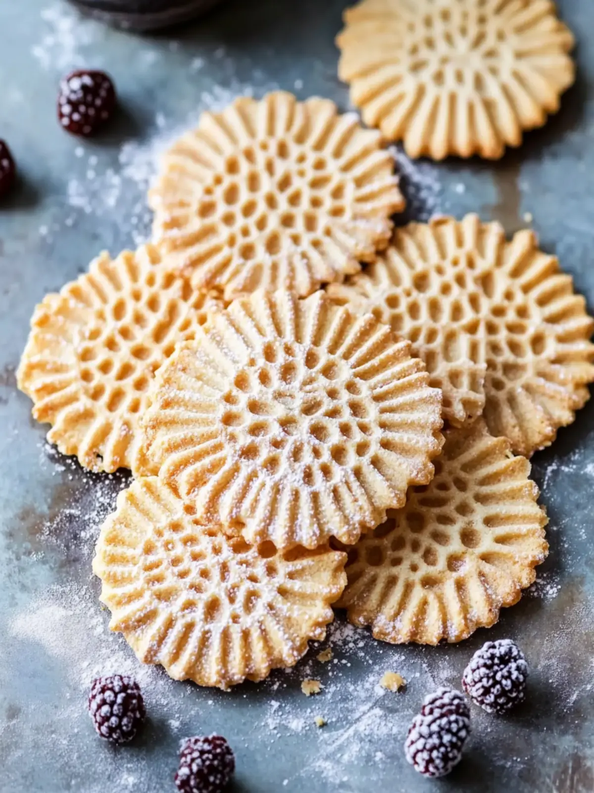 Lighter Pizzelle Cookies: Irresistibly Crispy & Guilt-Free 4 Pizzelle Cookies