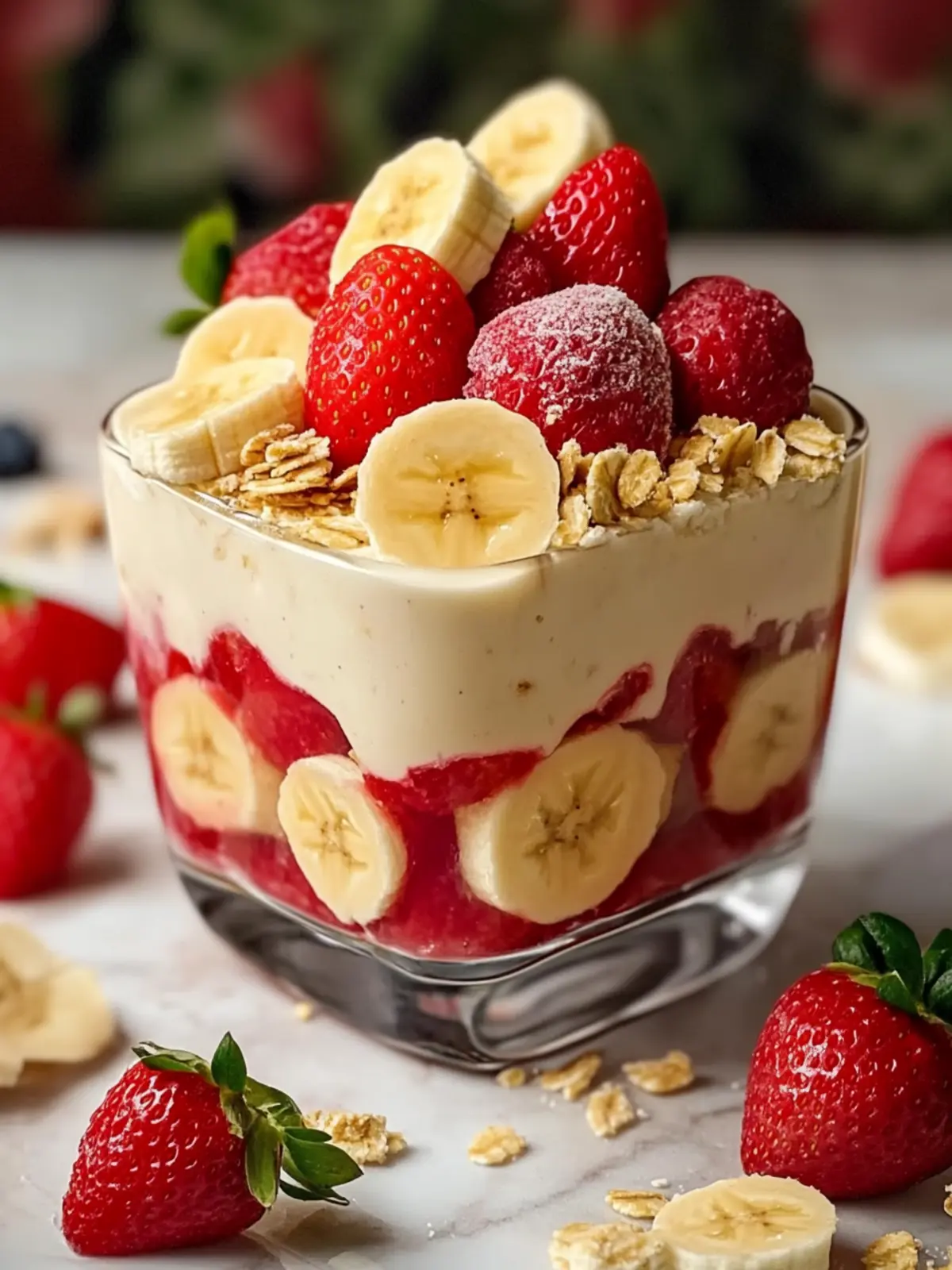 Strawberry Banana Pudding Dream: Your No-Bake Delight! 4 Strawberry Banana Pudding Dream
