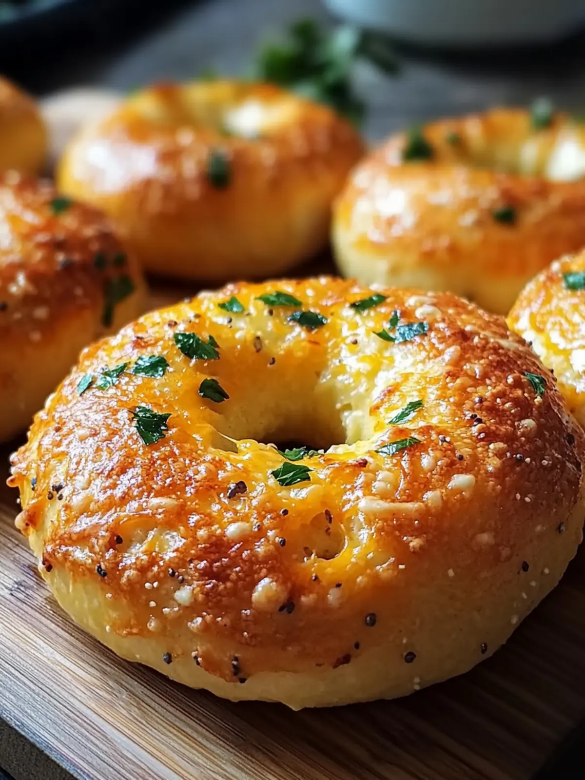 Sourdough Discard Bagels with Cheddar Jalapeño Bliss 2 Sourdough Discard Bagels with Cheddar Jalapeño