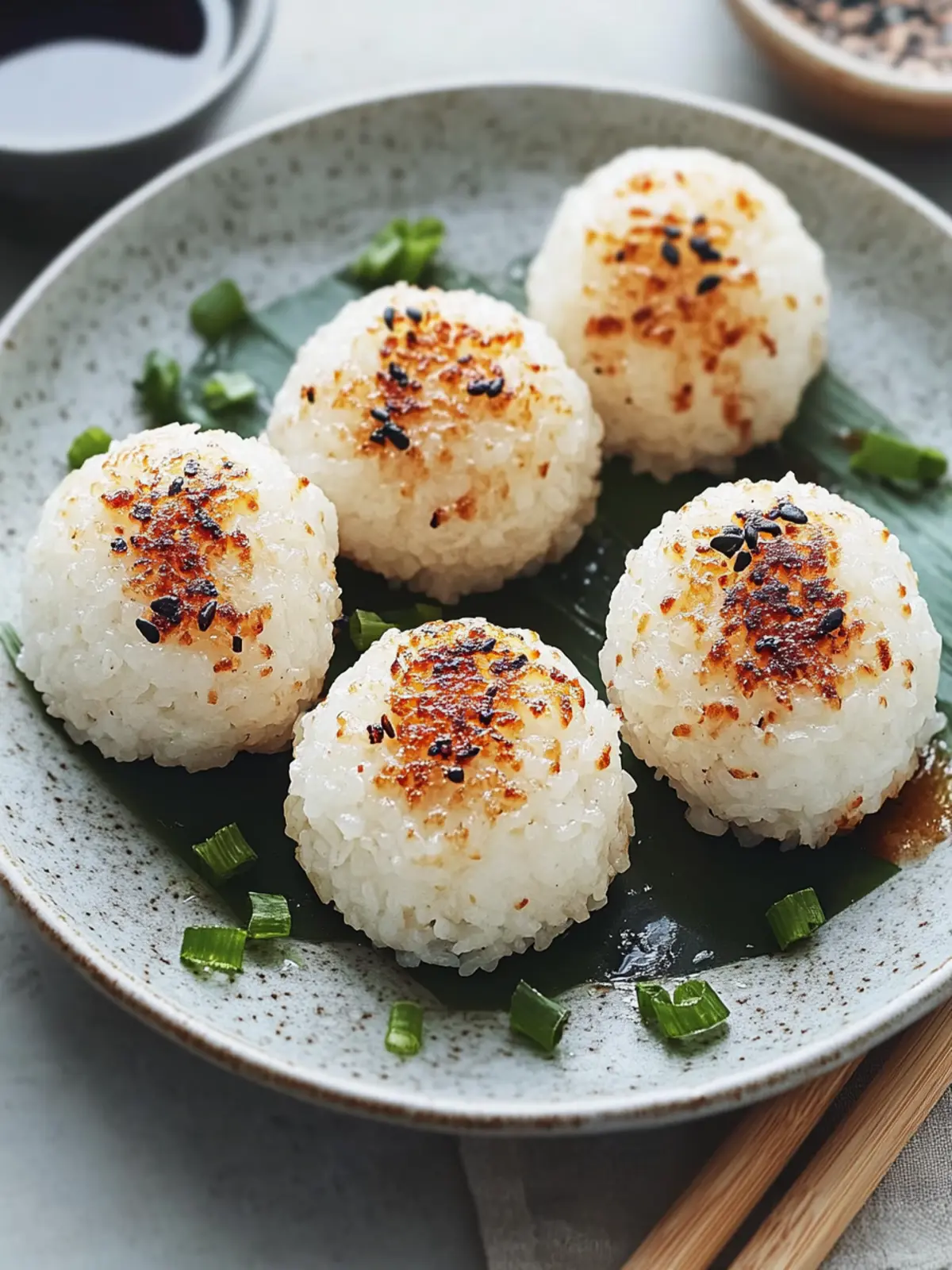 Crispy Grilled Rice Balls You Can Personalize Today 3 Grilled Rice Balls